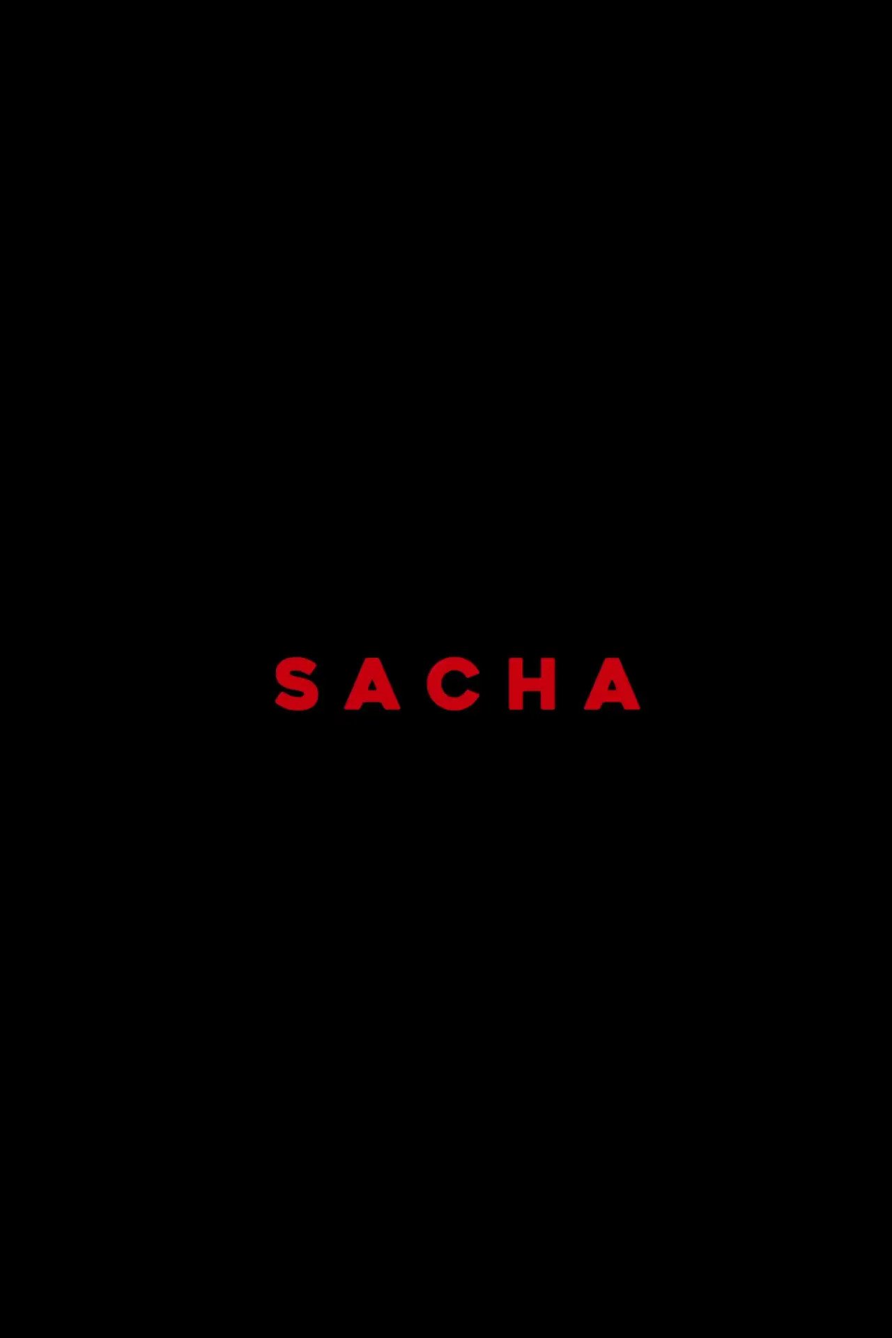 Постер к фильму "Sacha"