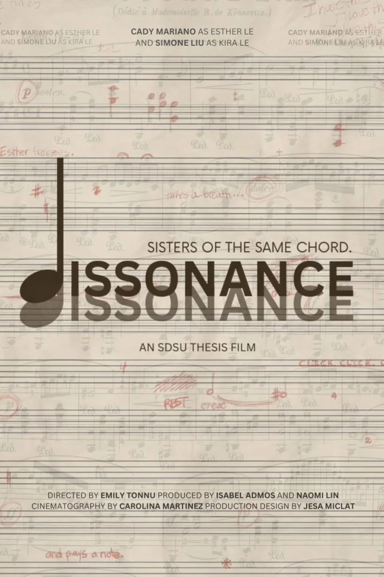 Постер к фильму "Dissonance"
