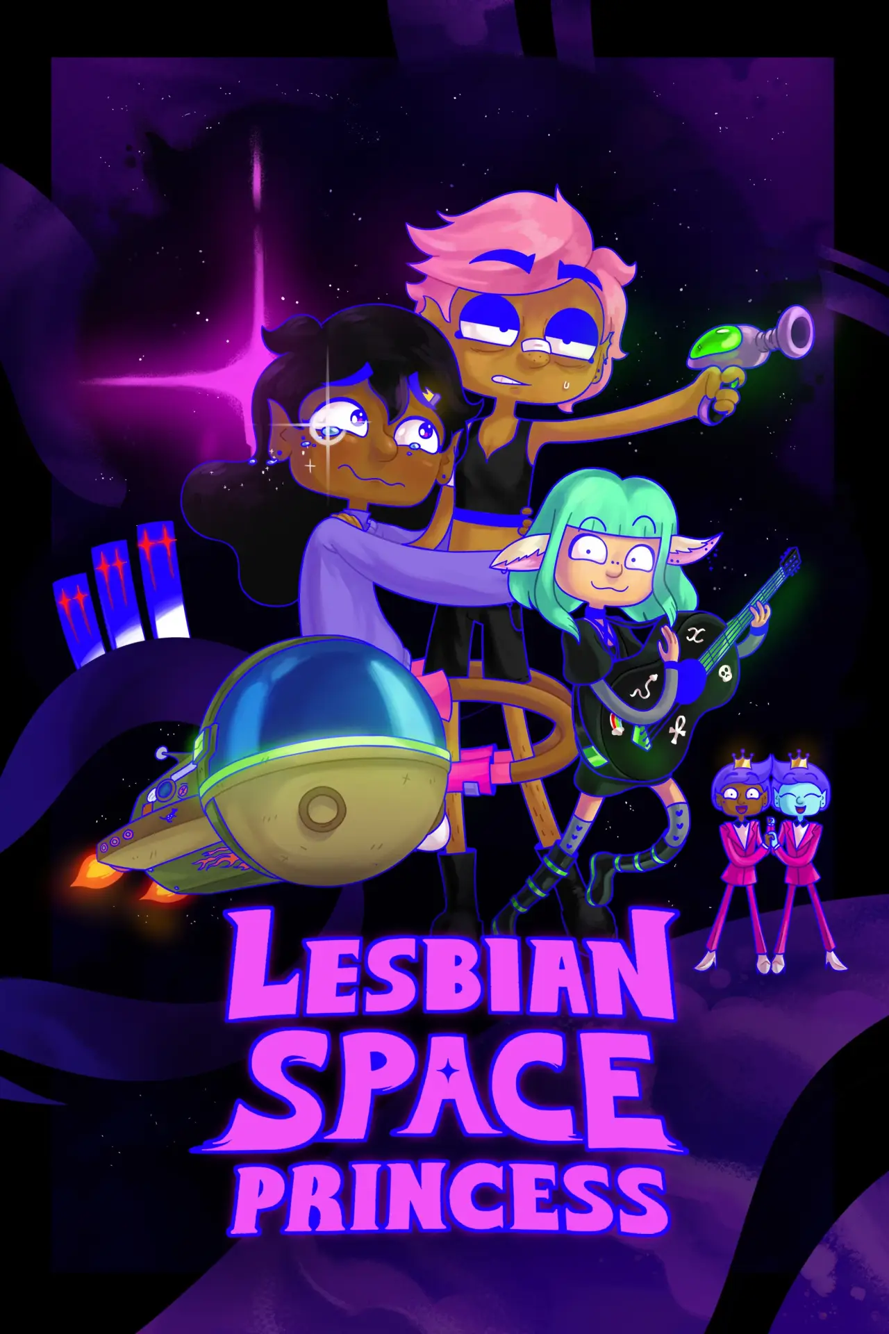 Постер к фильму "Lesbian Space Princess"