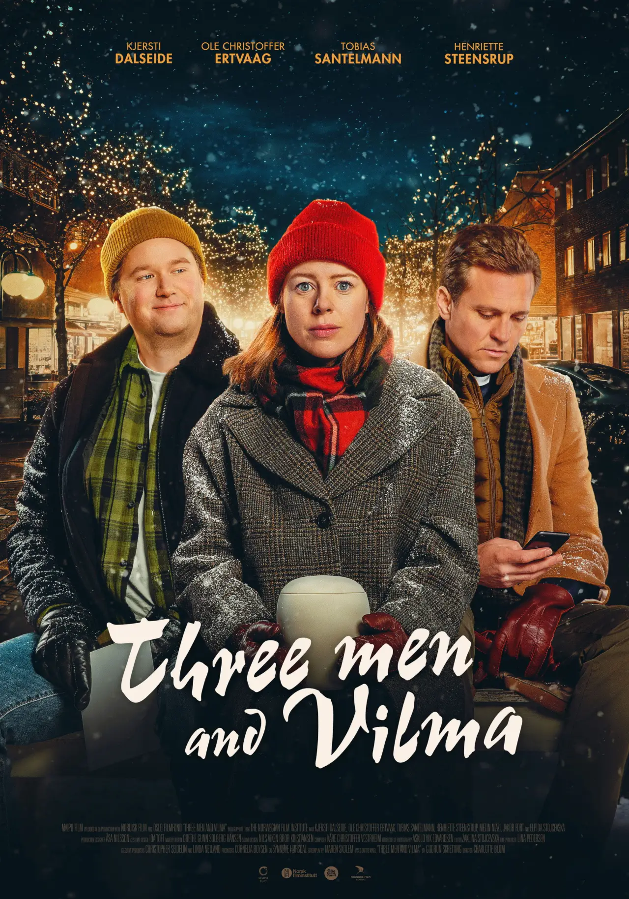 Постер к фильму "Tre menn til Vilma"