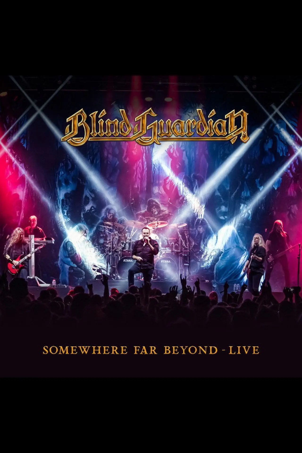 Постер к фильму "Blind Guardian: Somewhere Far Beyond - Revisited: Live at Hellfest 2022"