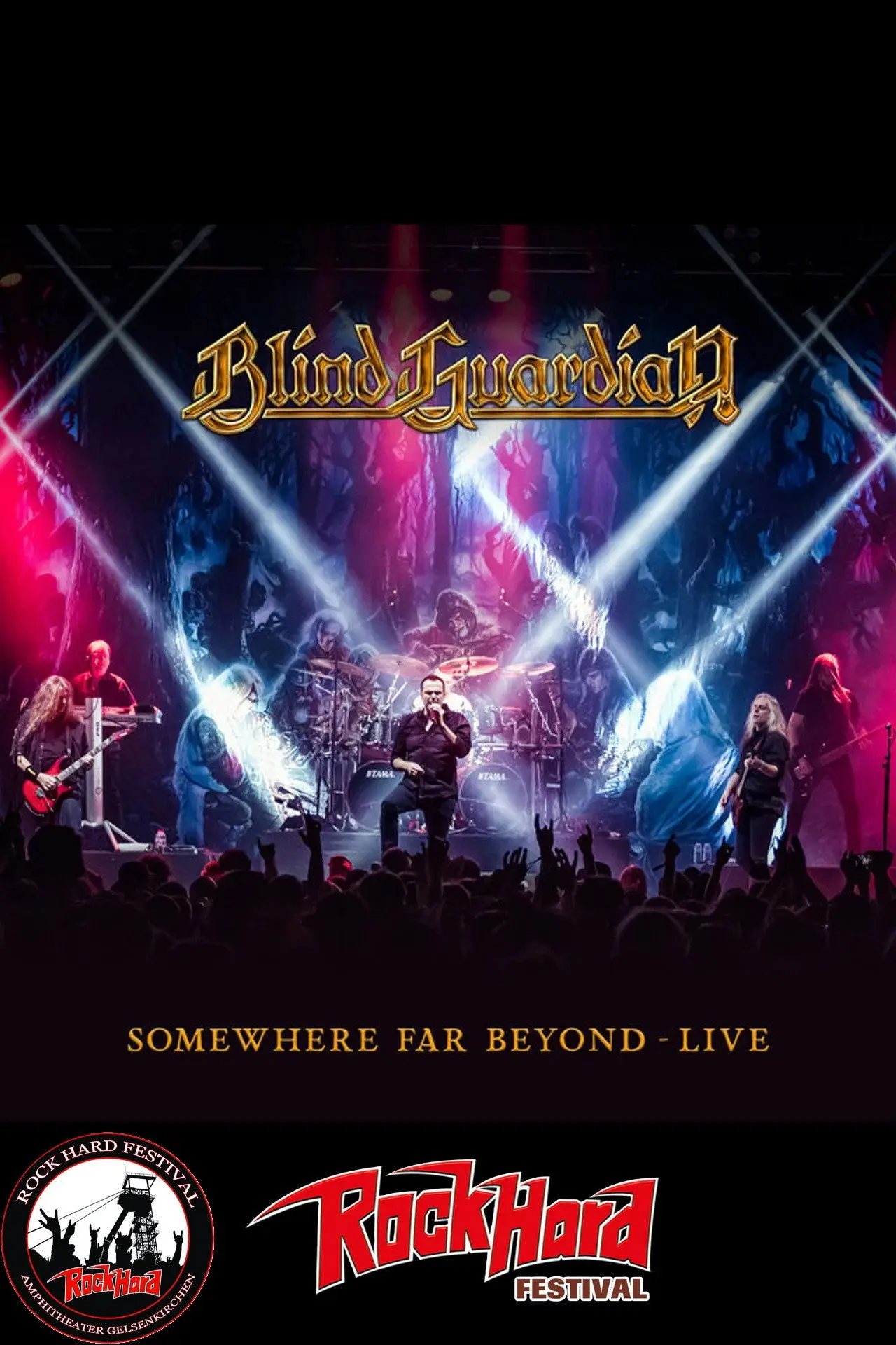 Постер к фильму "Blind Guardian: Somewhere Far Beyond - Revisited: Live at Rock Hard Festival 2022"