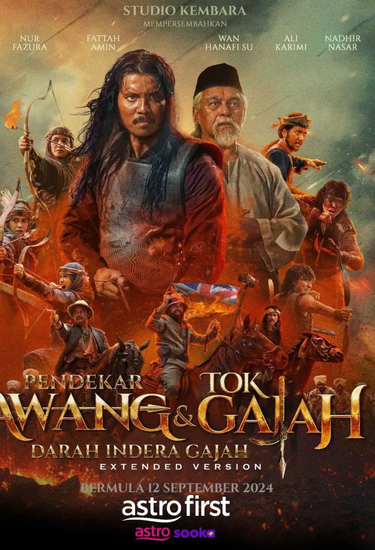 Постер к фильму "Pendekar Awang & Tok Gajah: Darah Indera Gajah"