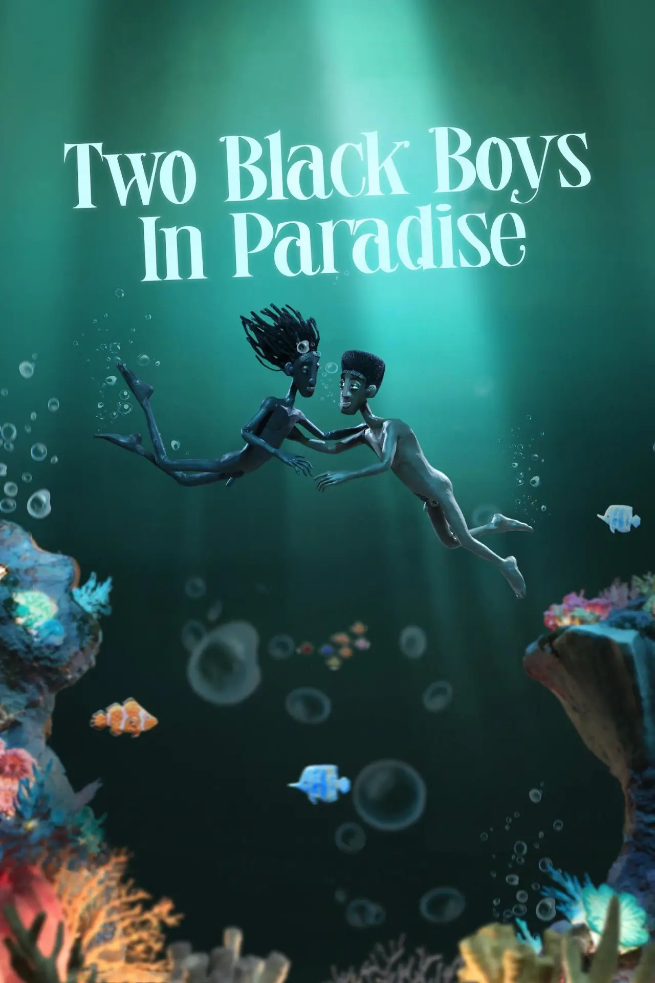 Постер к фильму "Two Black Boys in Paradise"