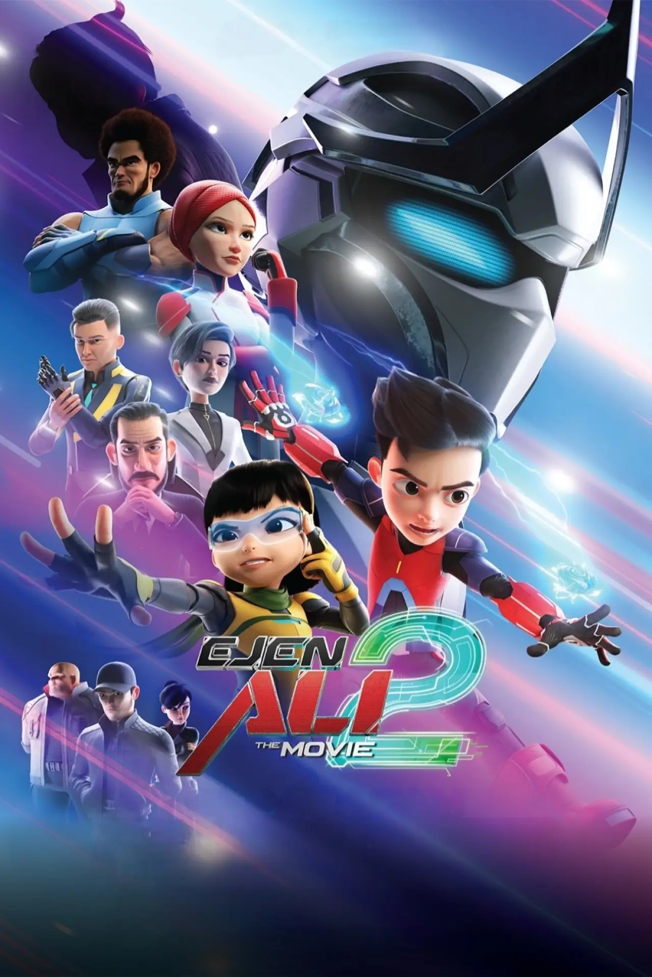 Постер к фильму "Ejen Ali: The Movie 2"