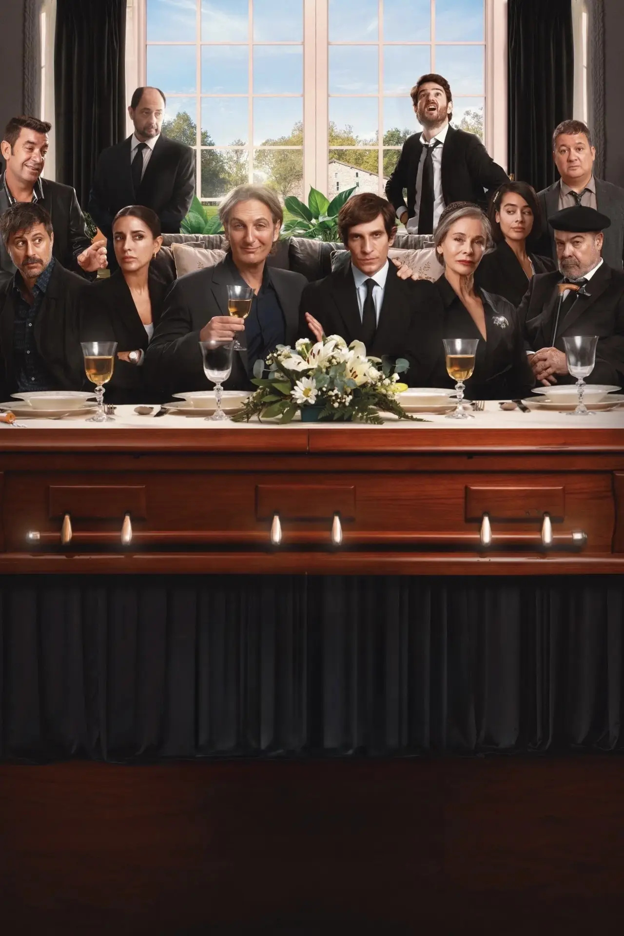 Постер к фильму "Un funeral de locos"