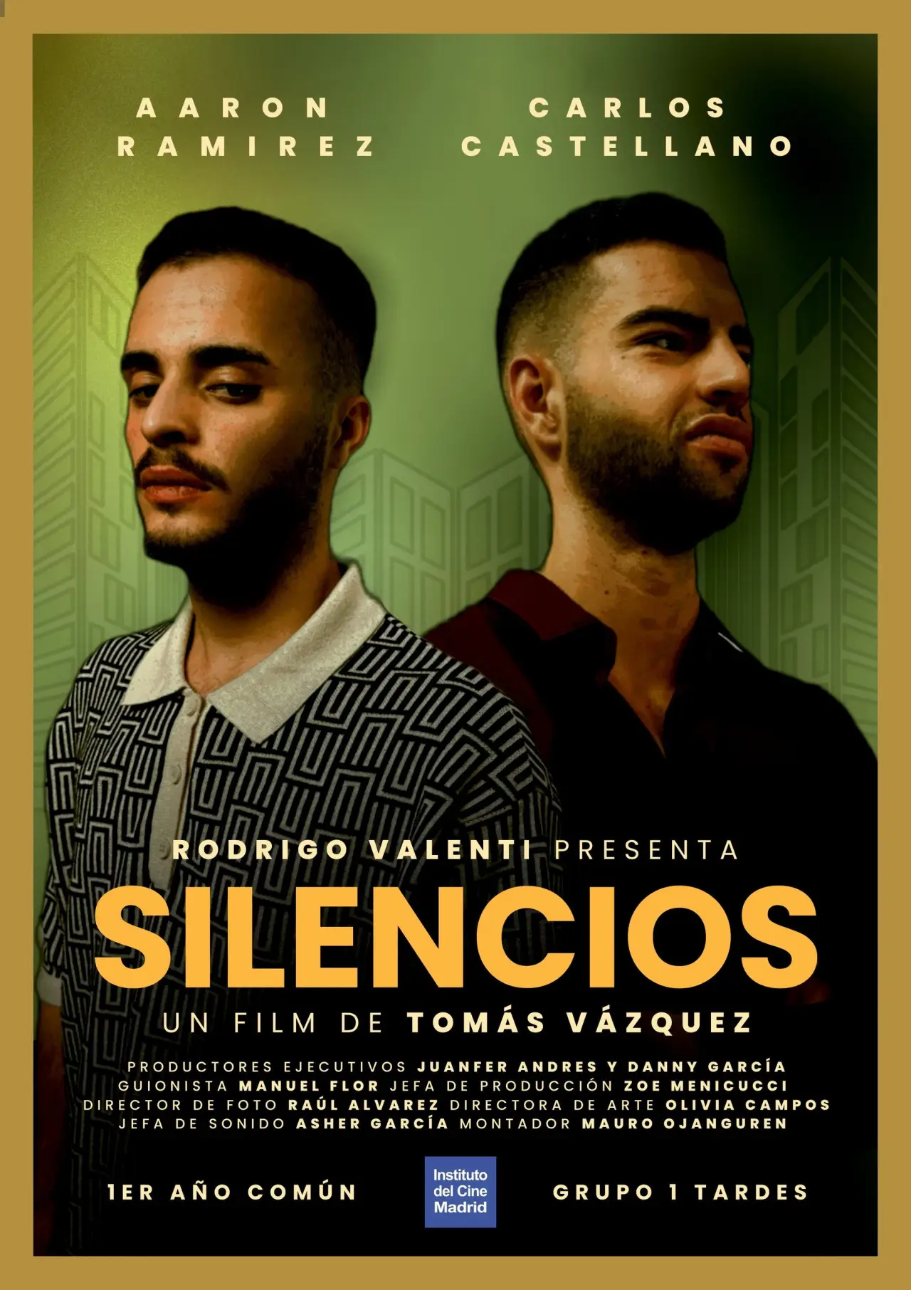 Постер к фильму "Silencios"