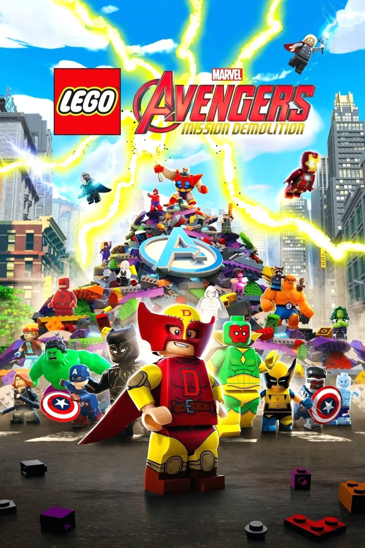 Постер к фильму "LEGO Marvel Avengers: Mission Demolition"