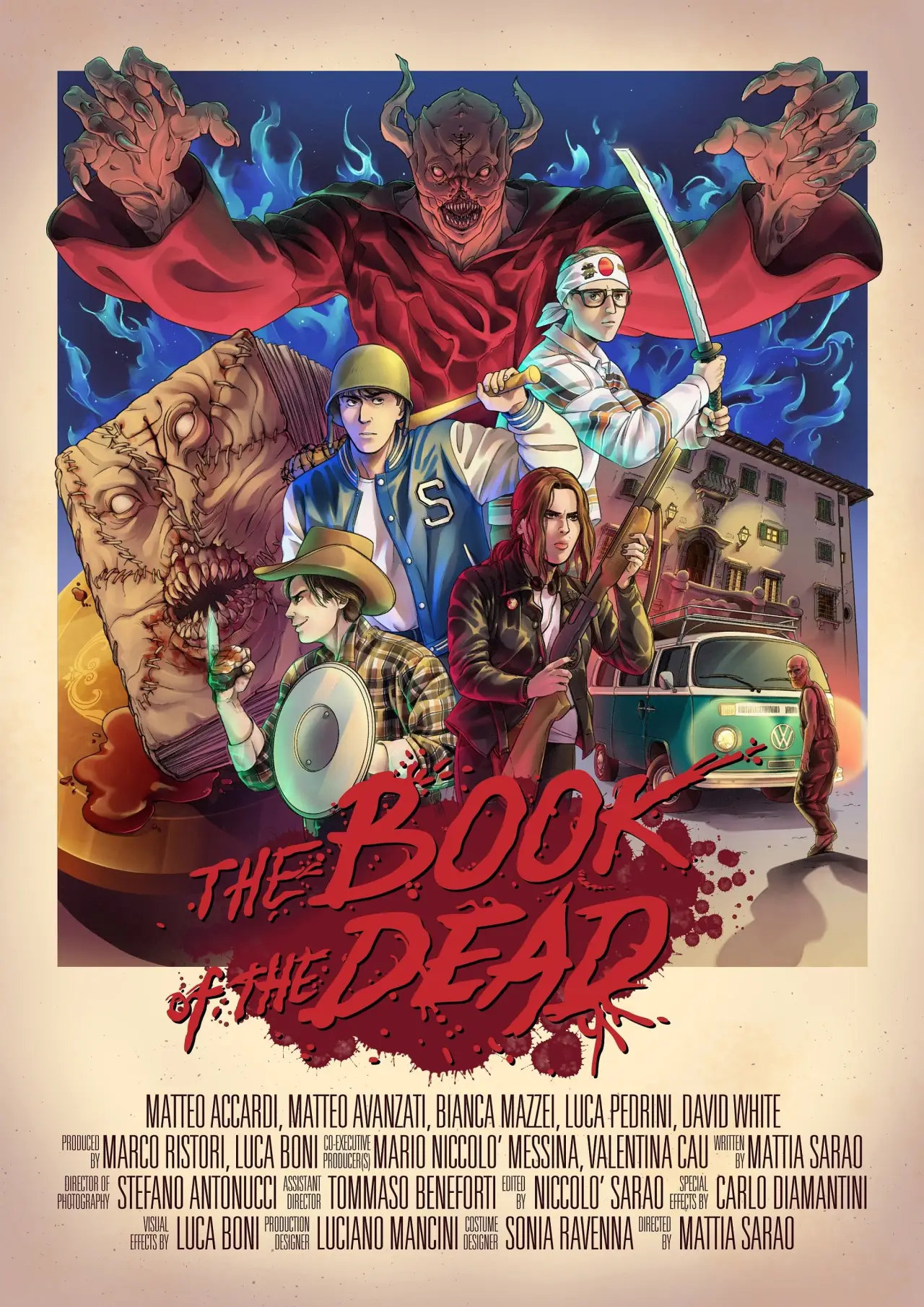 Постер к фильму "The Book of the Dead"