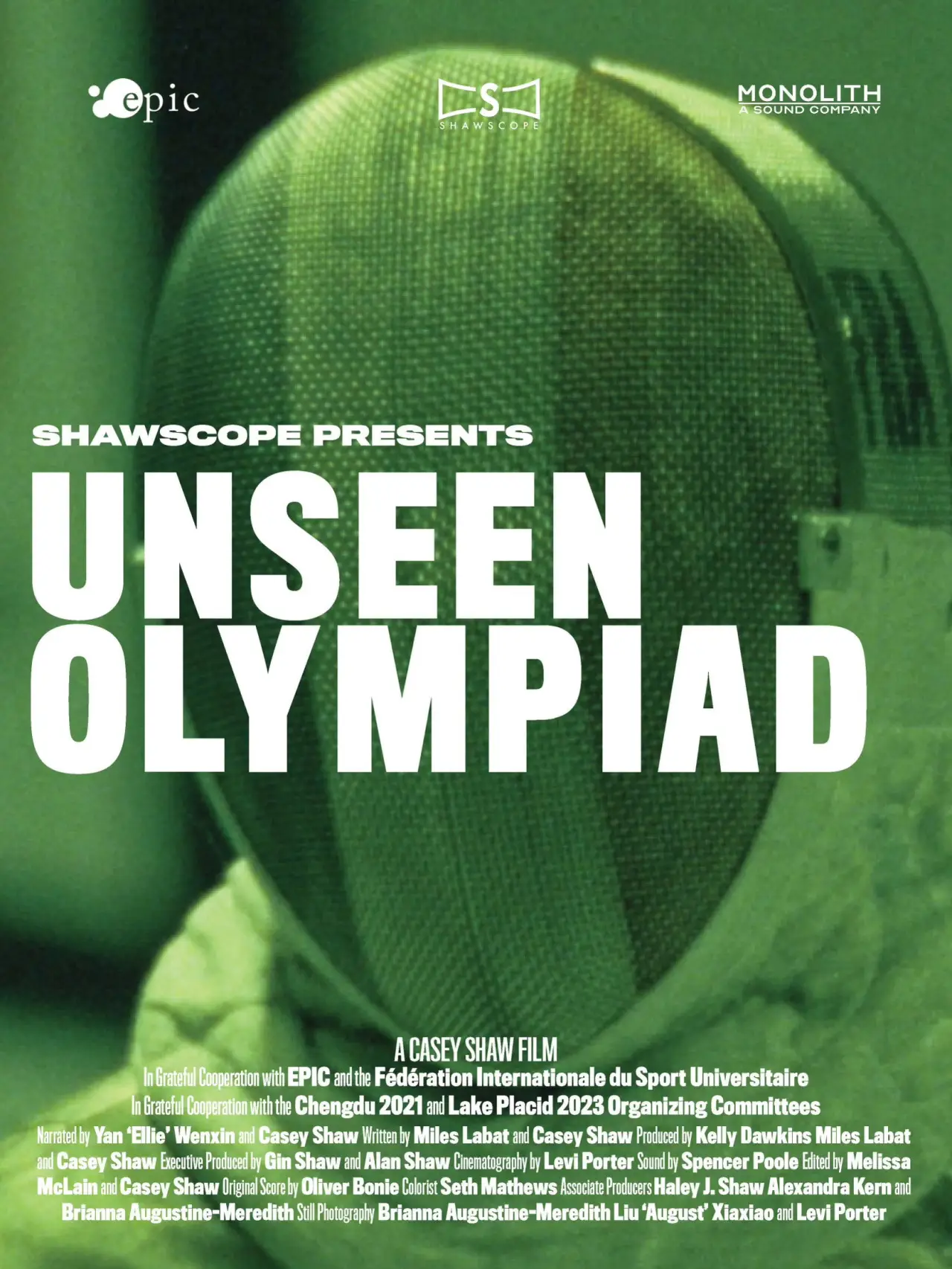 Постер к фильму "Unseen Olympiad"