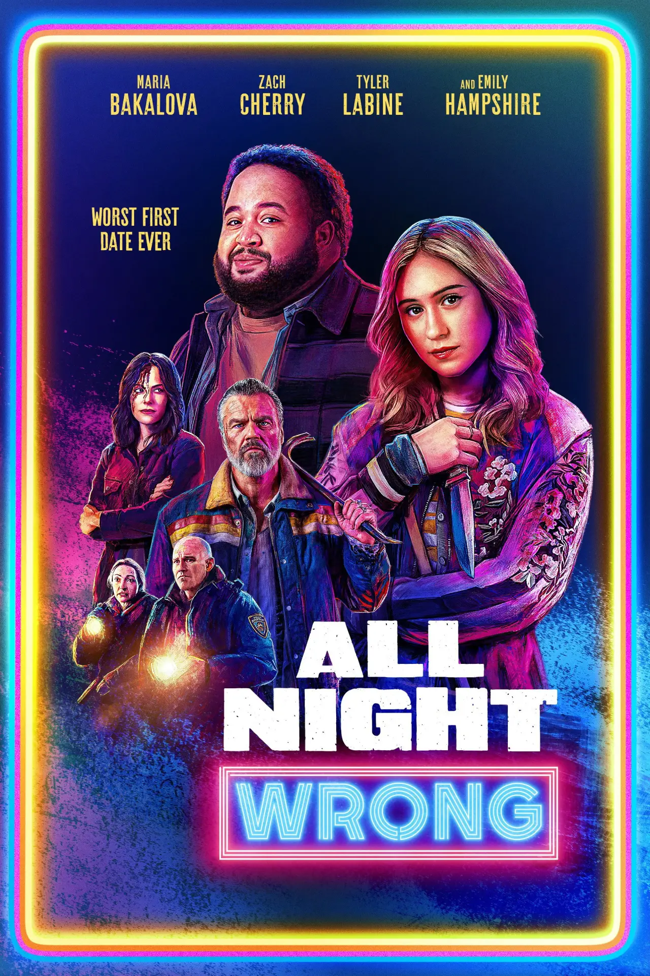 Постер к фильму "All Night Wrong"