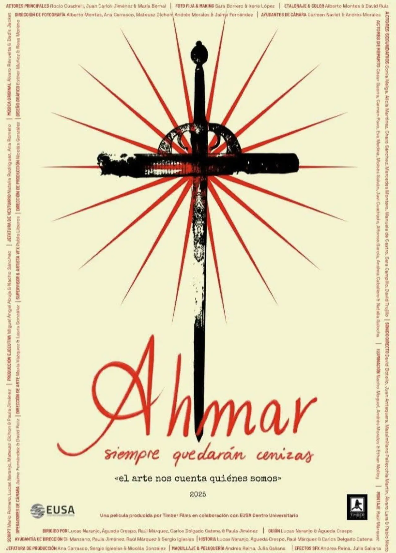 Постер к фильму "Ahmar, Siempre Quedarán Cenizas"