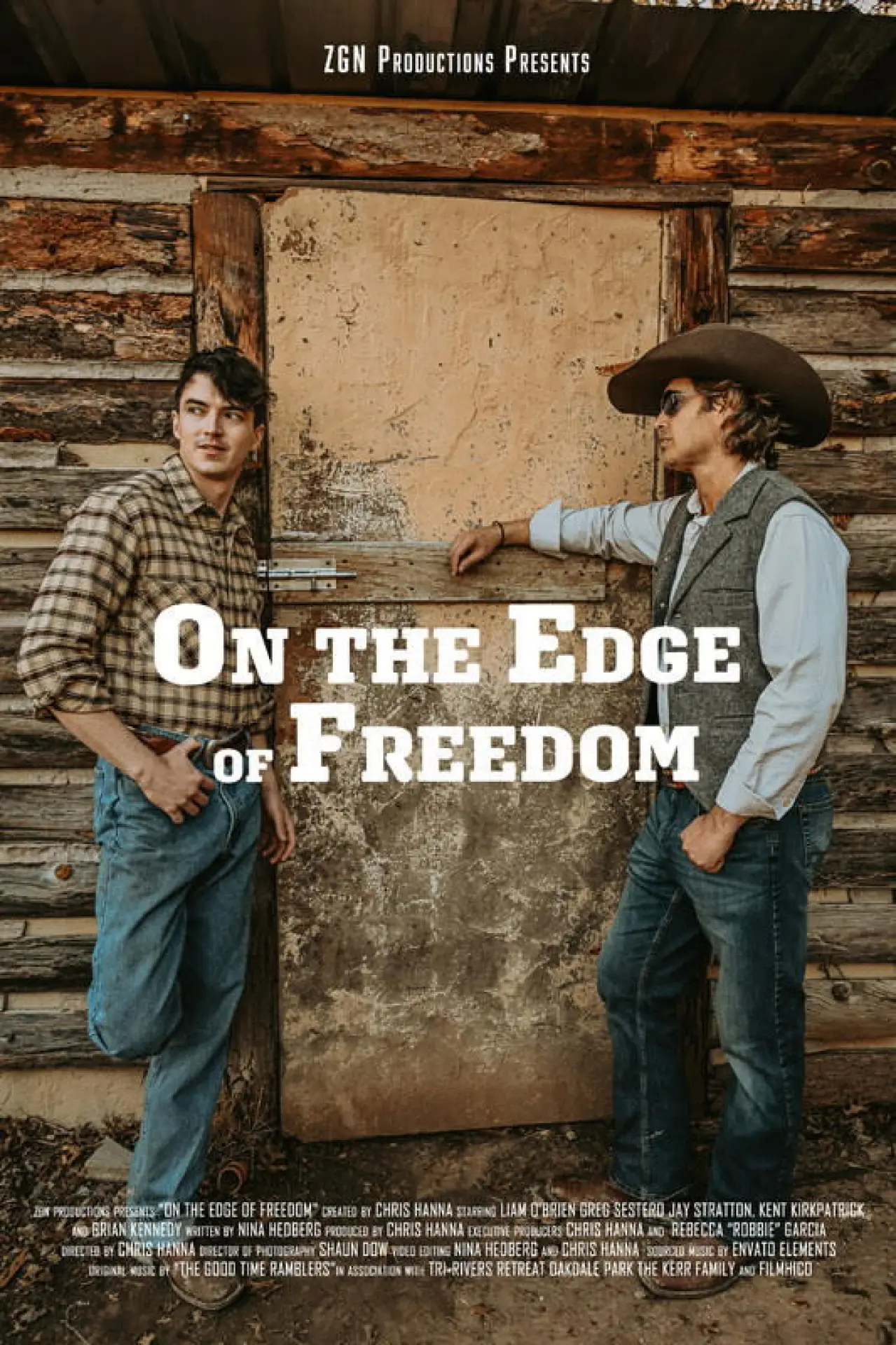Постер к фильму "On the Edge of Freedom"