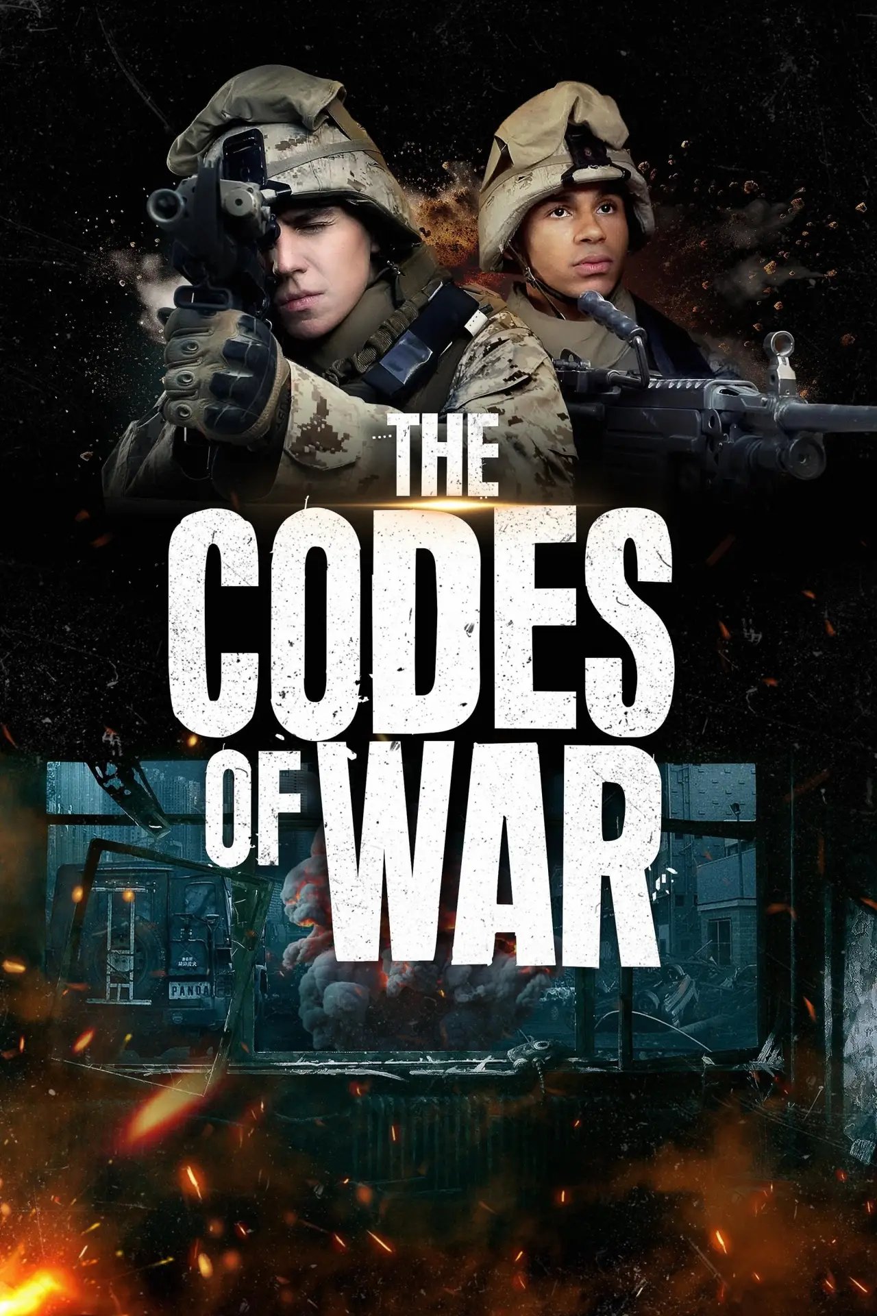 Постер к фильму "The Codes of War"
