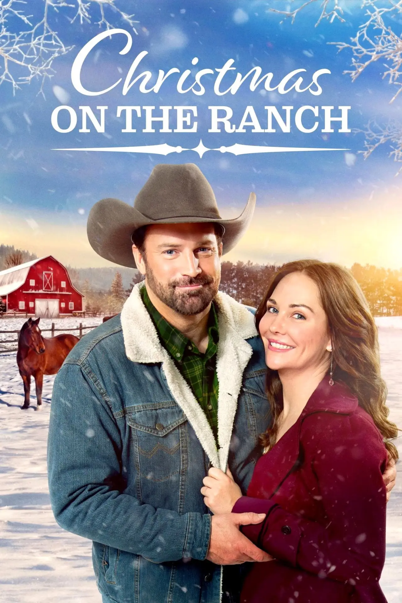 Постер к фильму "Christmas on the Ranch"