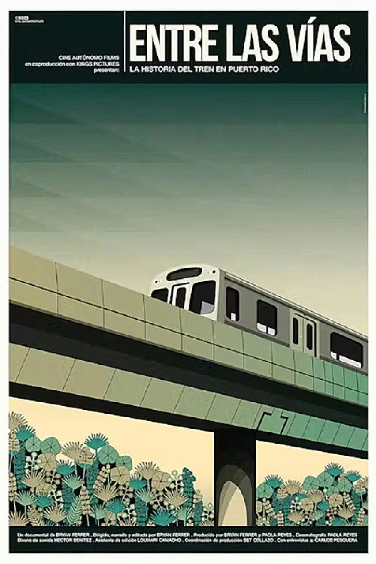 Постер к фильму "Entre las vías: La historia del tren en Puerto Rico"