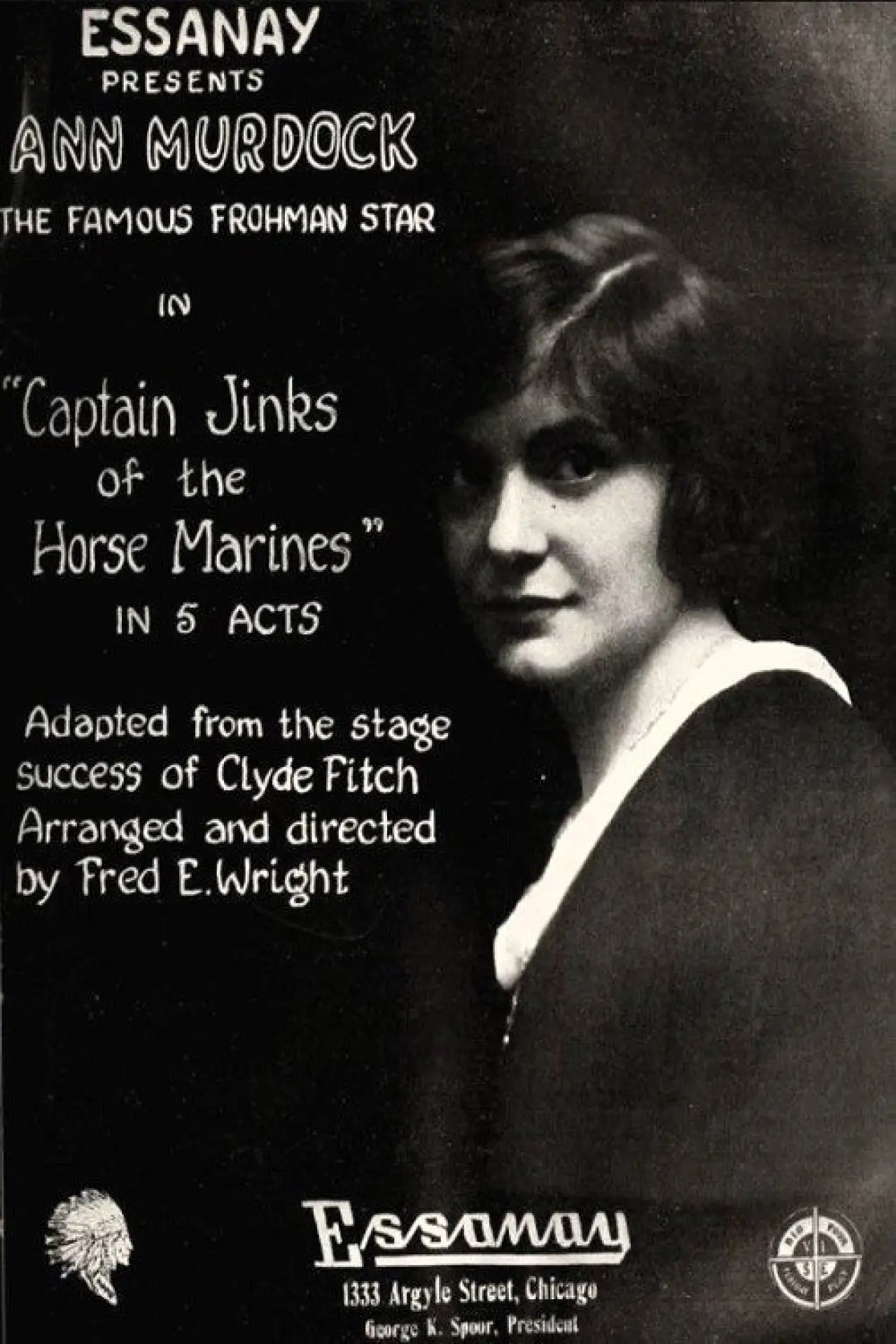 Постер к фильму "Captain Jinks of the Horse Marines"