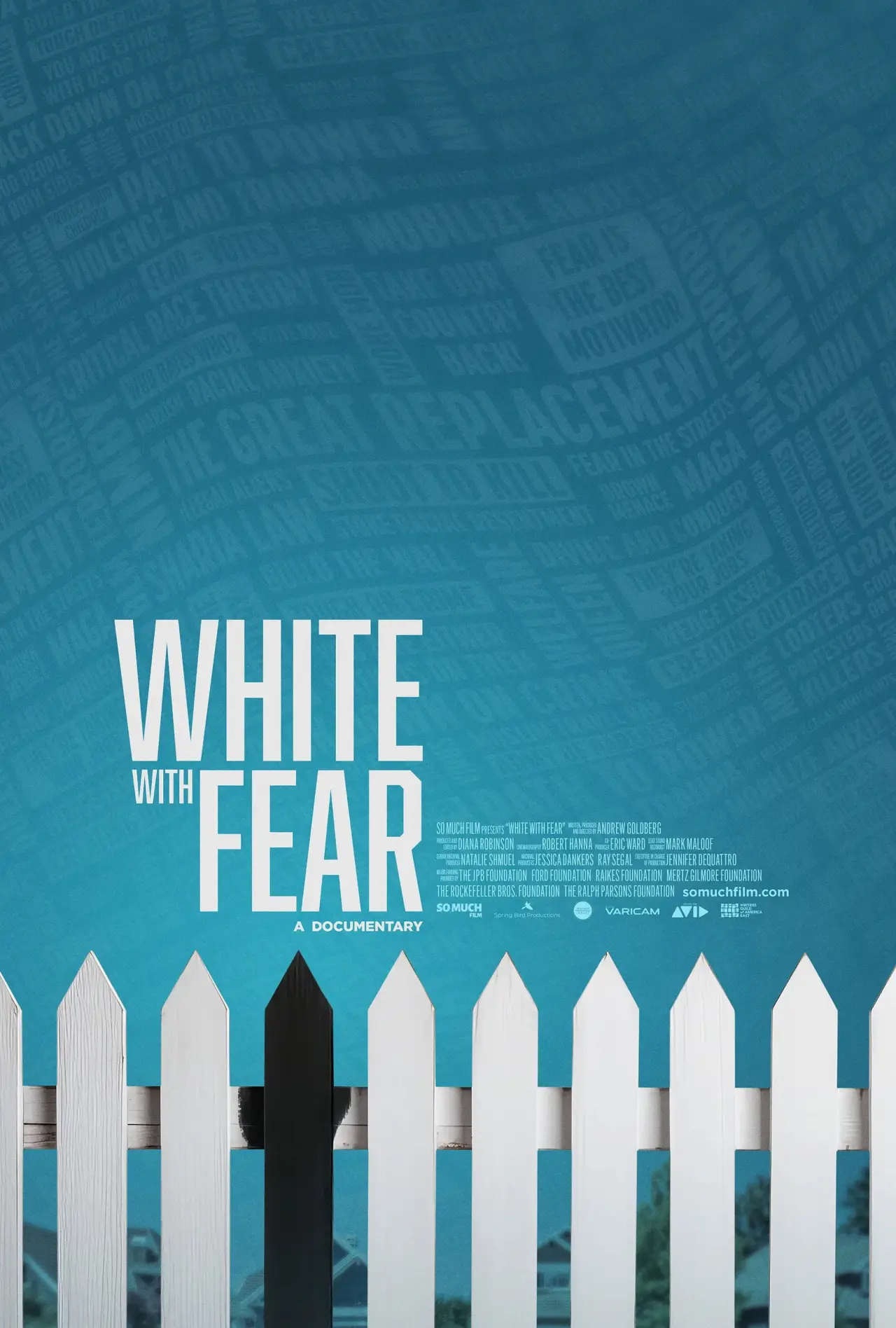 Постер к фильму "White with Fear"