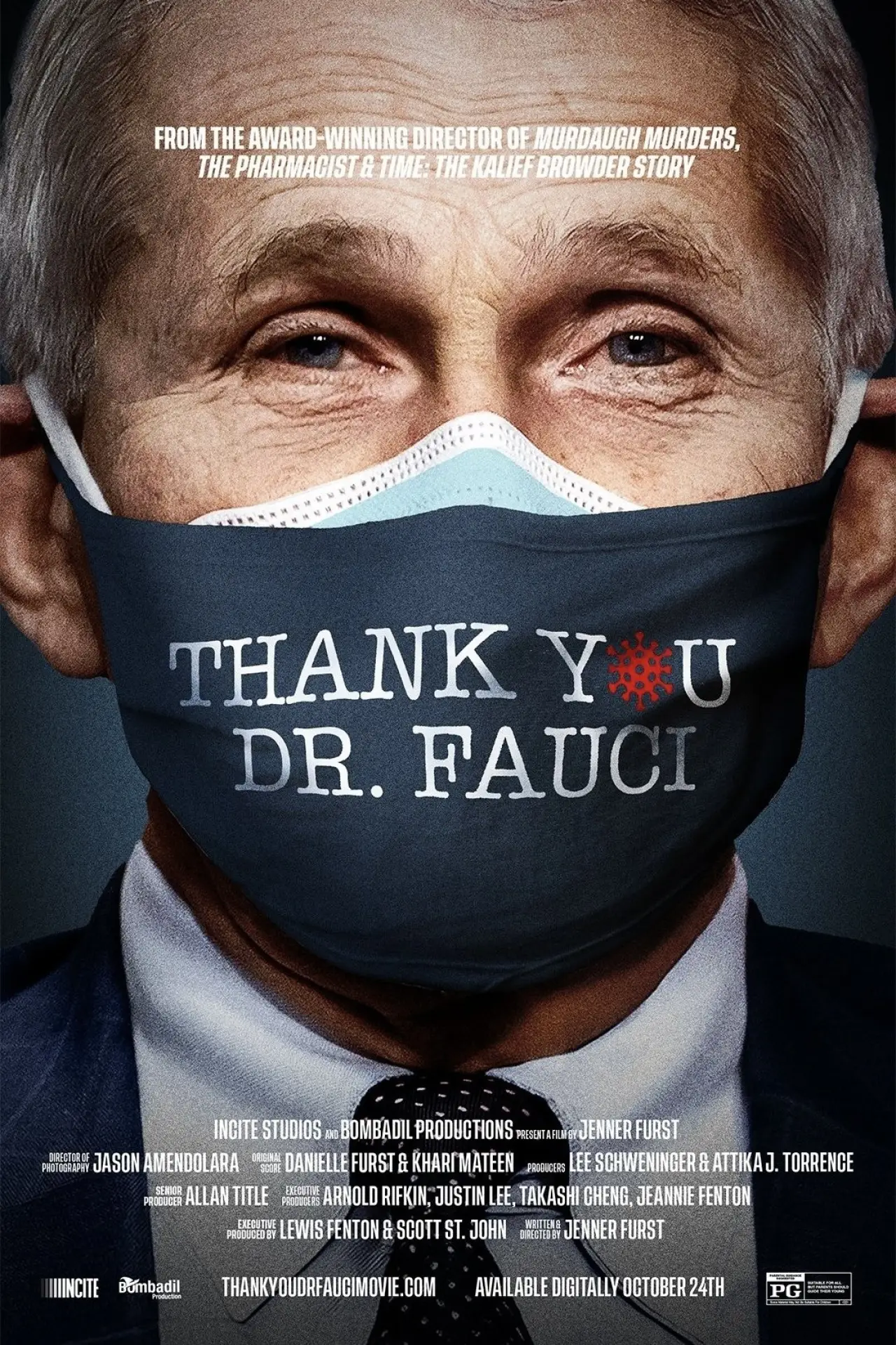 Постер к фильму "Thank You Dr. Fauci"