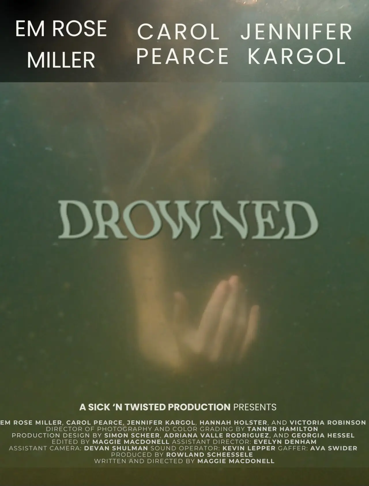 Постер к фильму "Drowned"