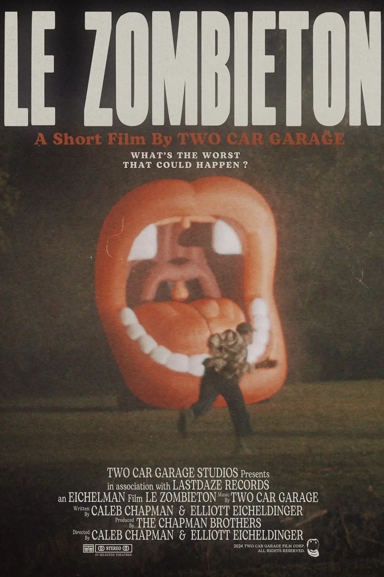 Постер к фильму "LE ZOMBIETON"