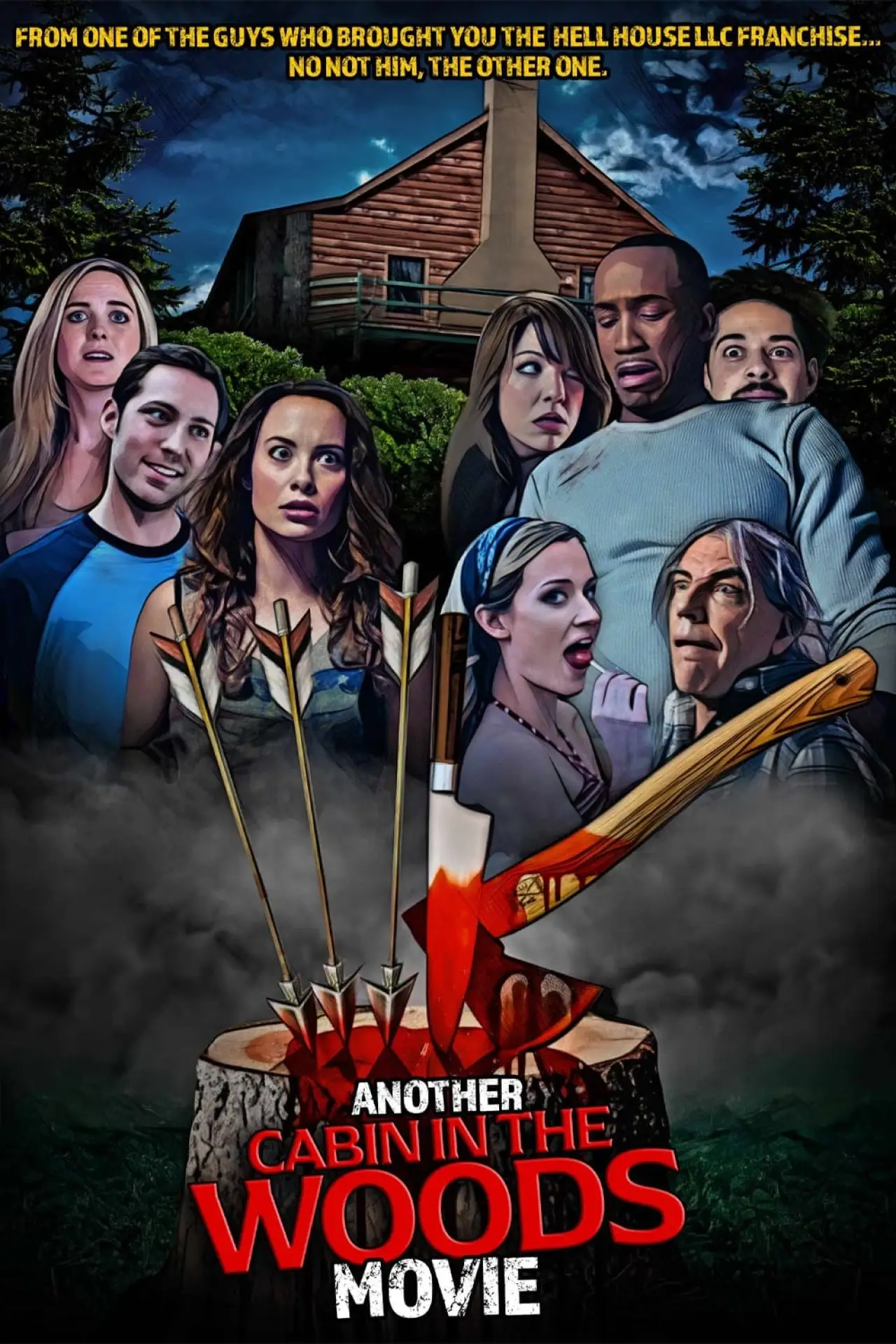 Постер к фильму "Another Cabin in the Woods Movie"