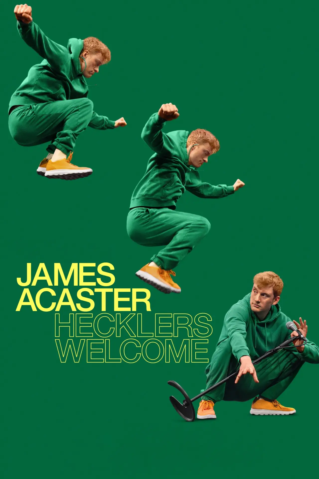 Постер к фильму "James Acaster: Hecklers Welcome"