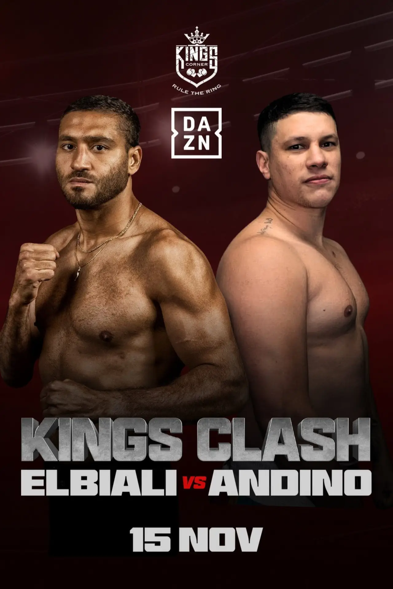 Постер к фильму "Ahmed Elbiali vs. Guillermo Ruben Andino"
