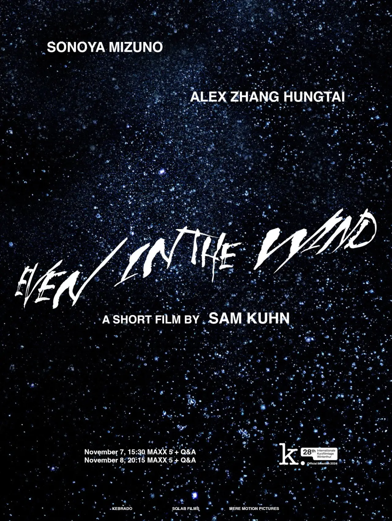 Постер к фильму "Even in the Wind"