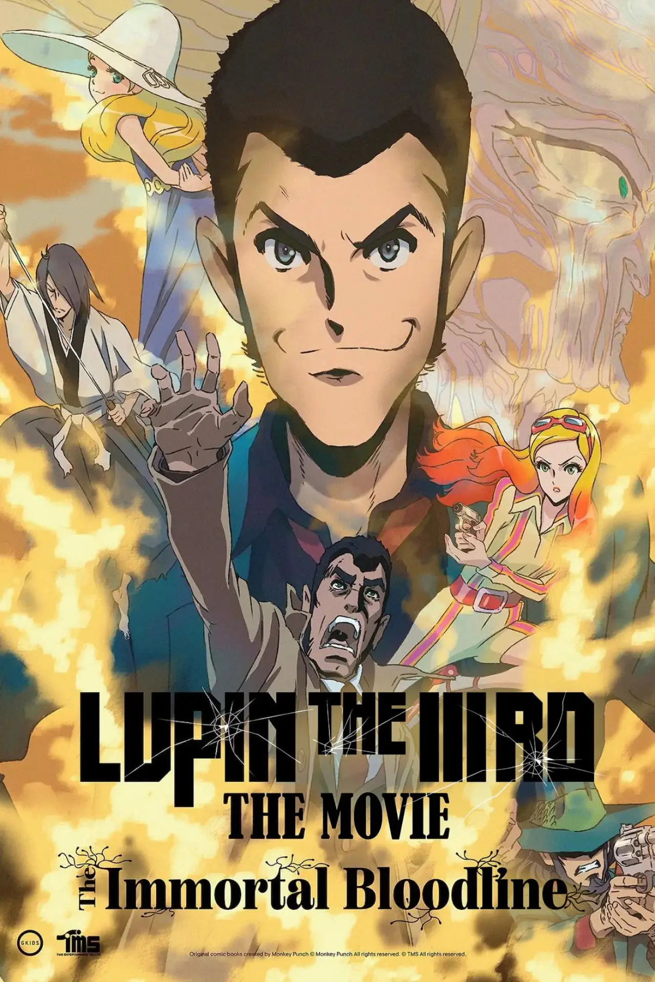 Постер к фильму "LUPIN THE IIIRD THE MOVIE 不死身の血族"