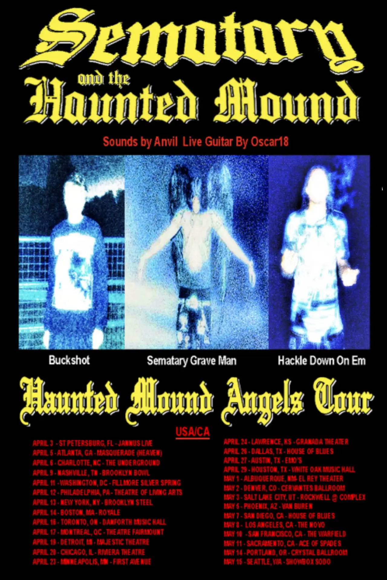 Постер к фильму "Haunted Mound Angels Tour Part 1 USA"