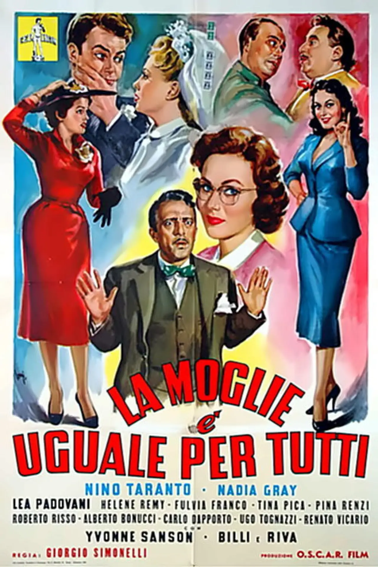 Постер к фильму "La moglie è uguale per tutti"