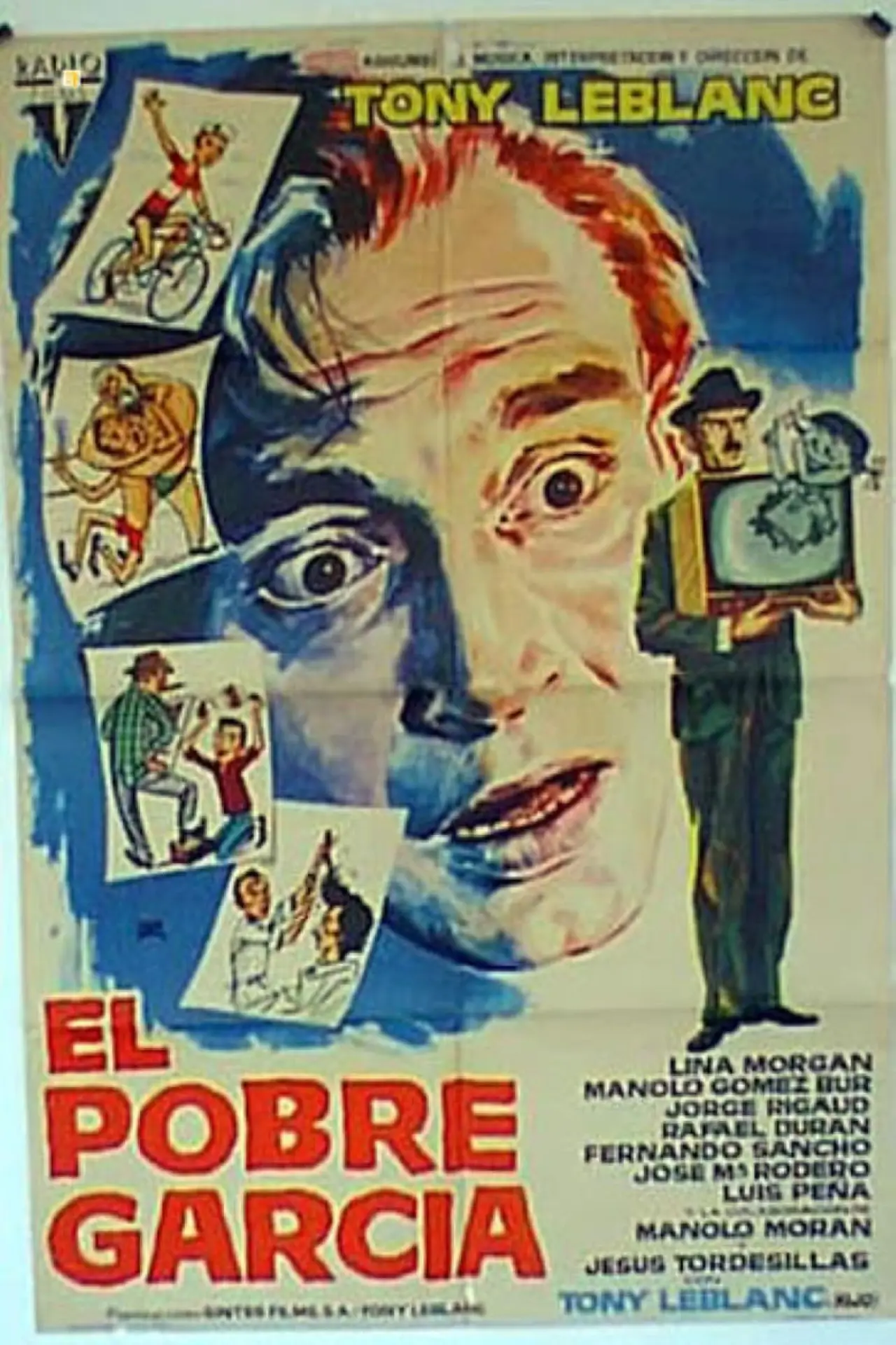 Постер к фильму "El pobre García"