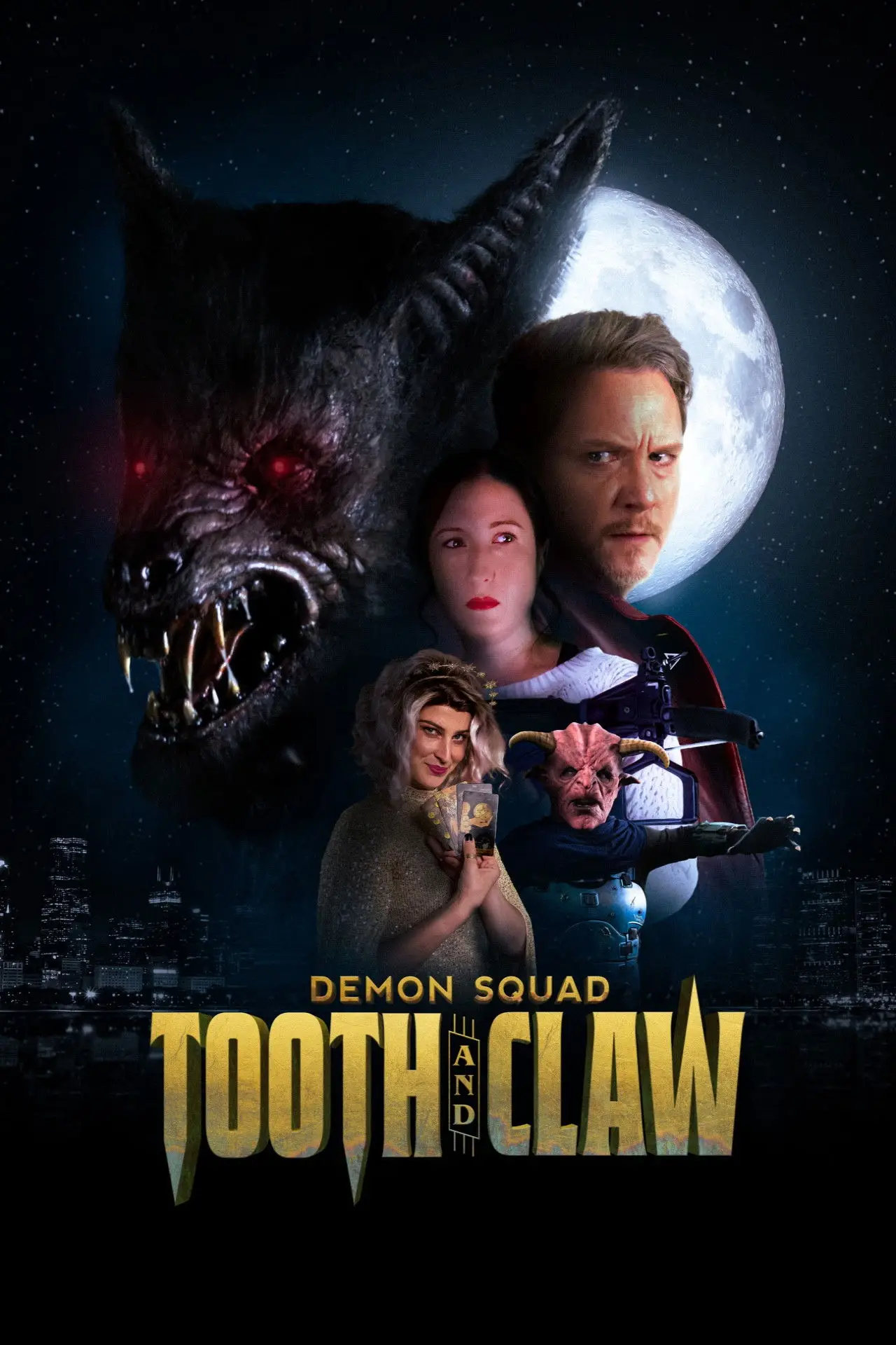 Постер к фильму "Demon Squad: Tooth and Claw"