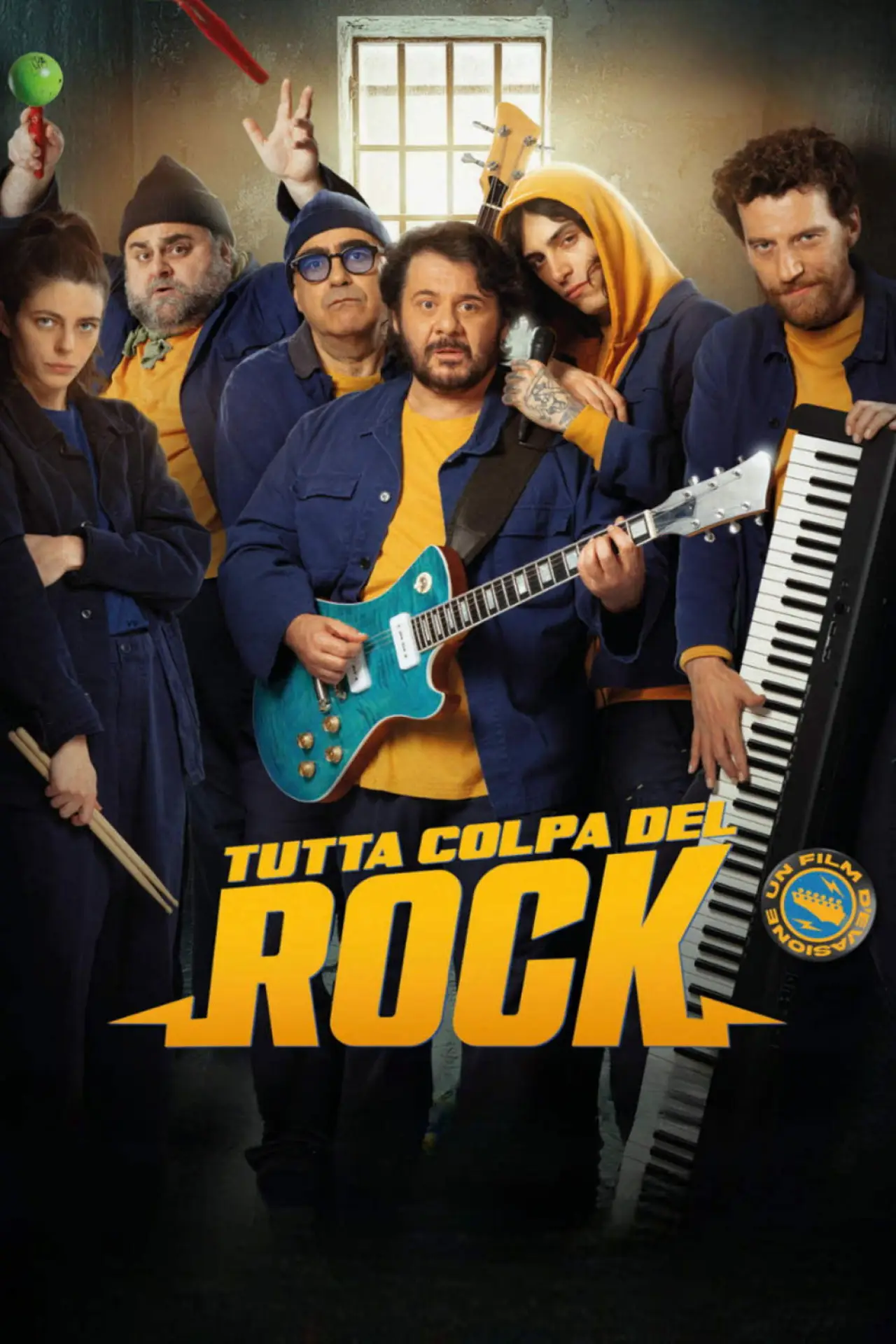 Постер к фильму "Tutta colpa del rock"