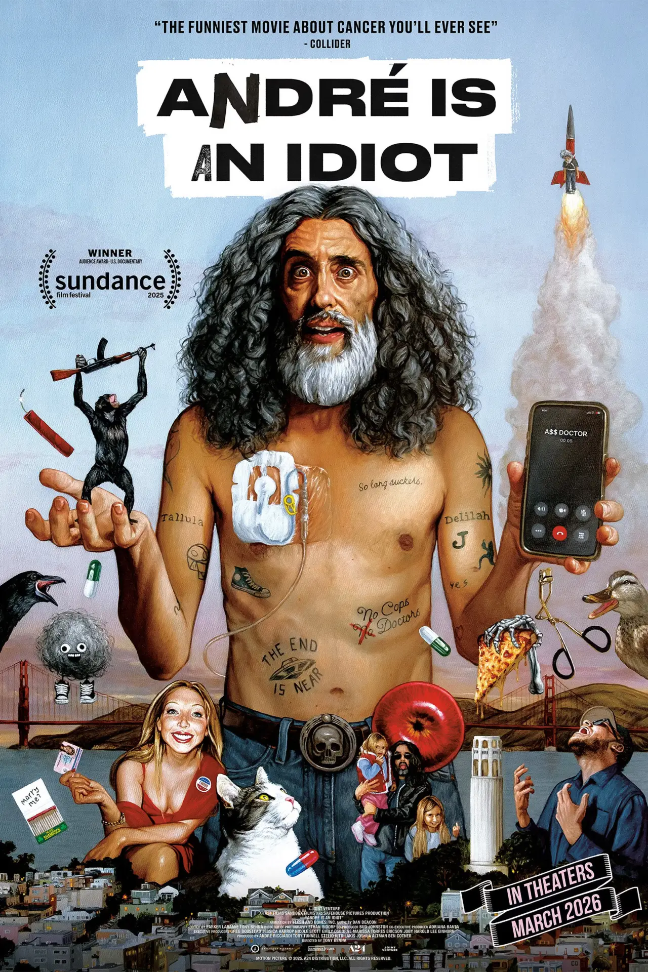 Постер к фильму "André Is an Idiot"