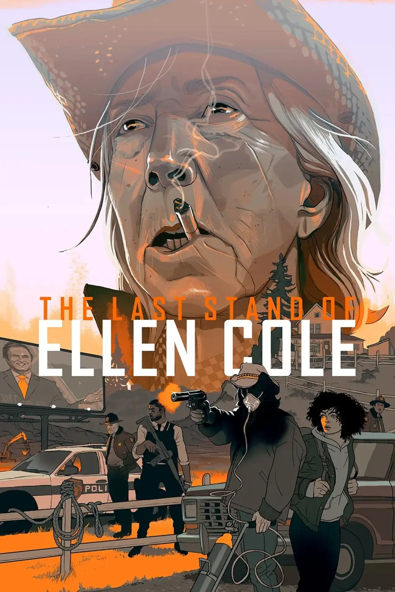 Постер к фильму "The Last Stand of Ellen Cole"