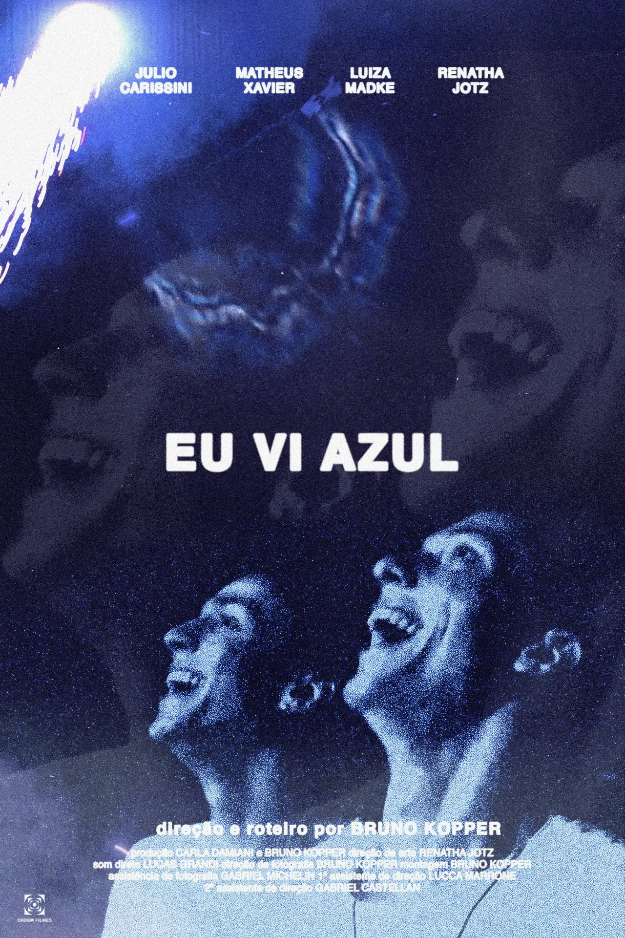 Постер к фильму "Eu vi azul"