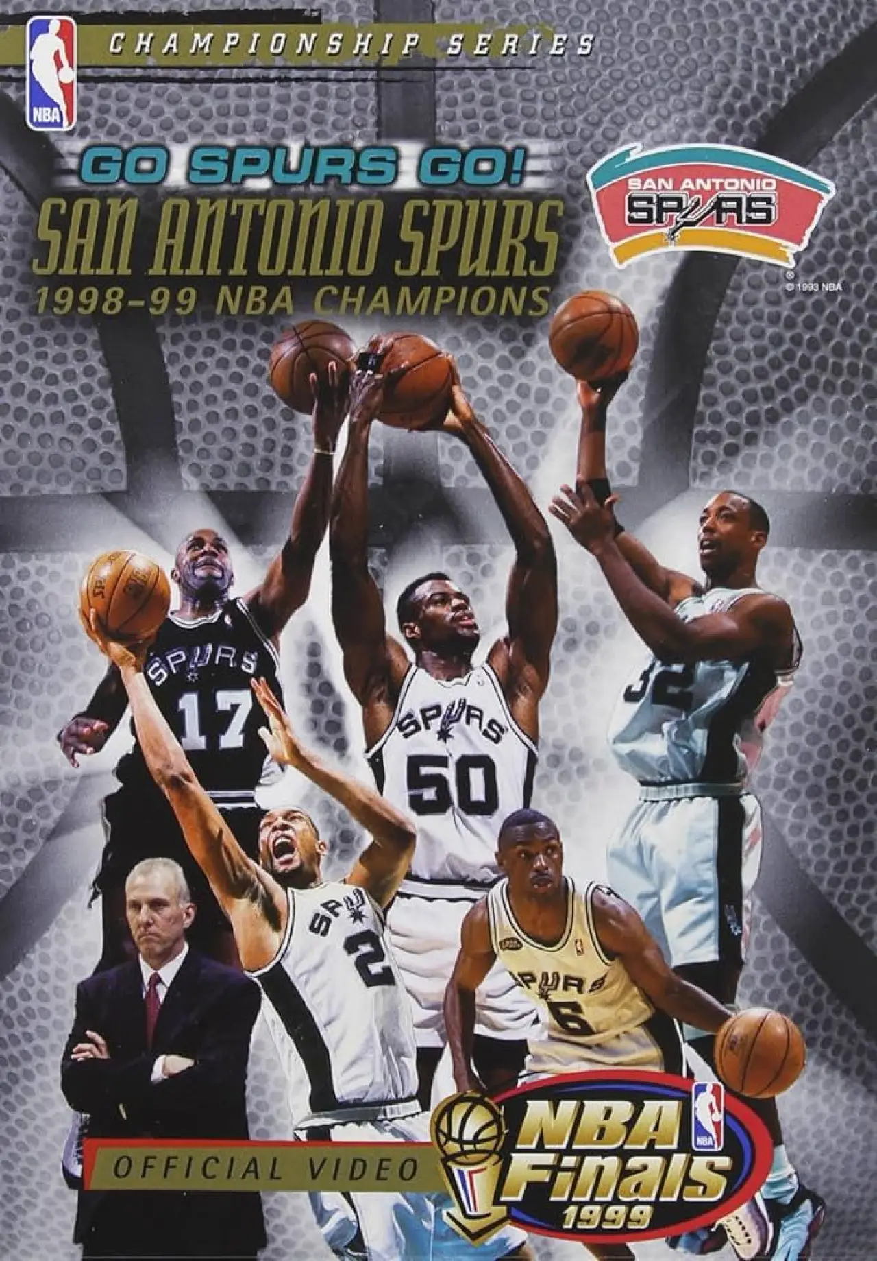 Постер к фильму "Go Spurs Go! San Antonio Spurs 1998-1999 NBA Champions"