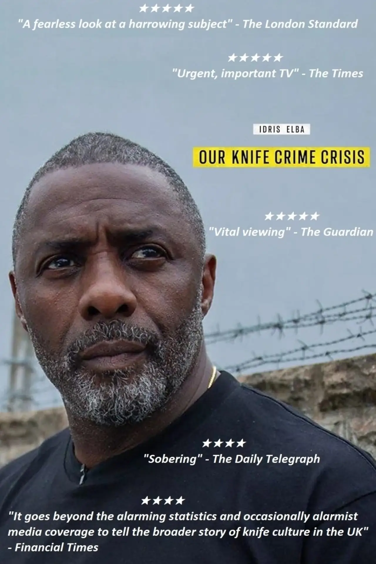 Постер к фильму "Idris Elba: Our Knife Crime Crisis"