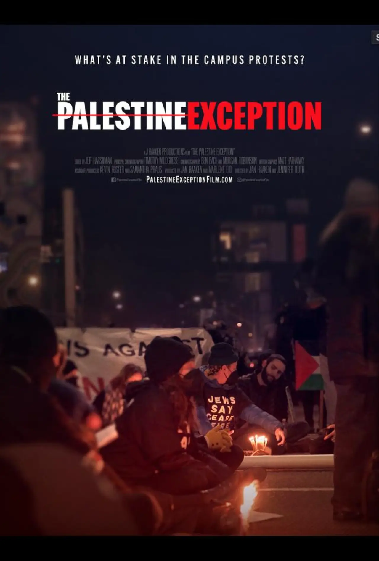 Постер к фильму "The Palestine Exception"