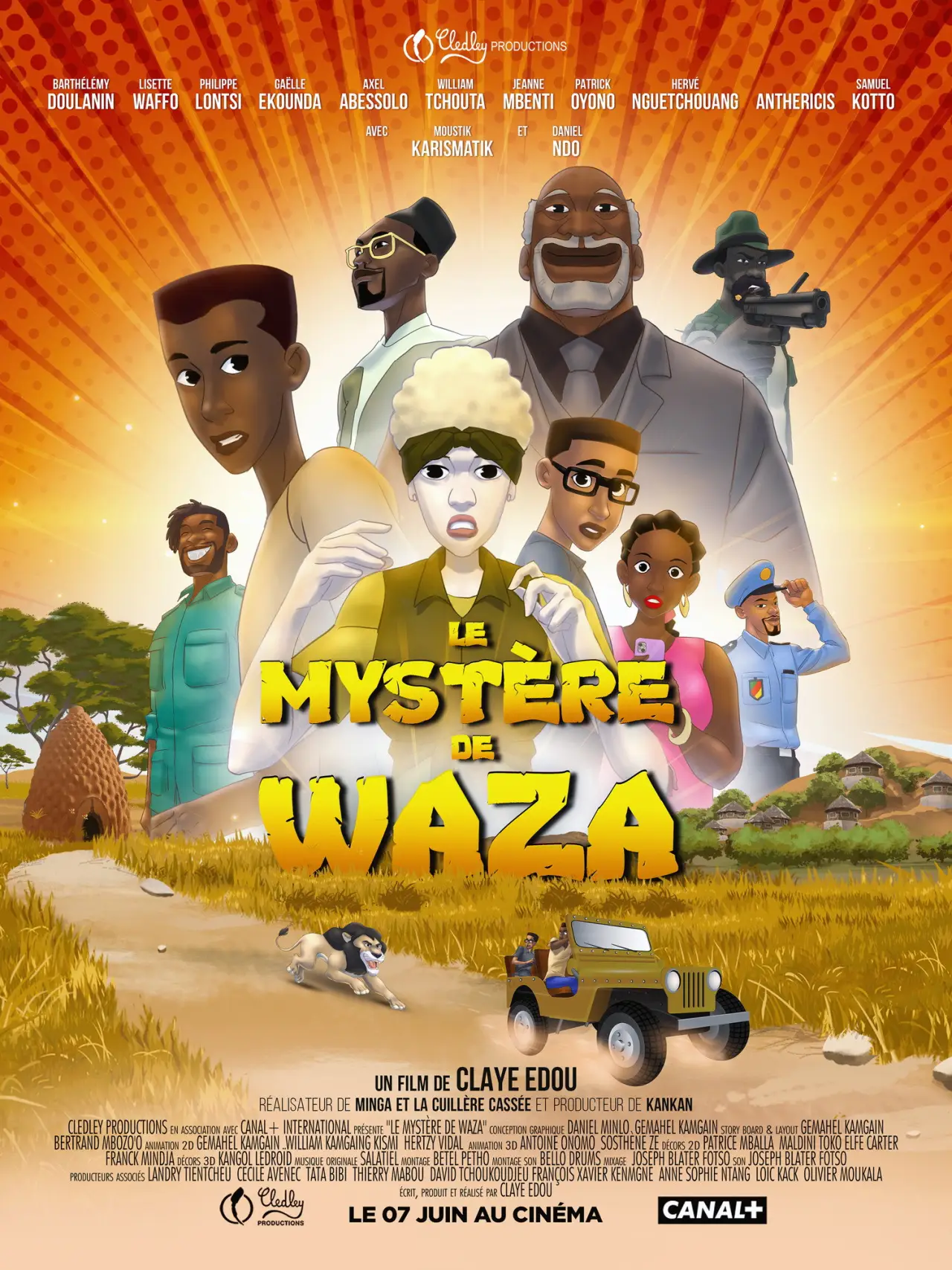 Постер к фильму "Le Mystère de Waza"