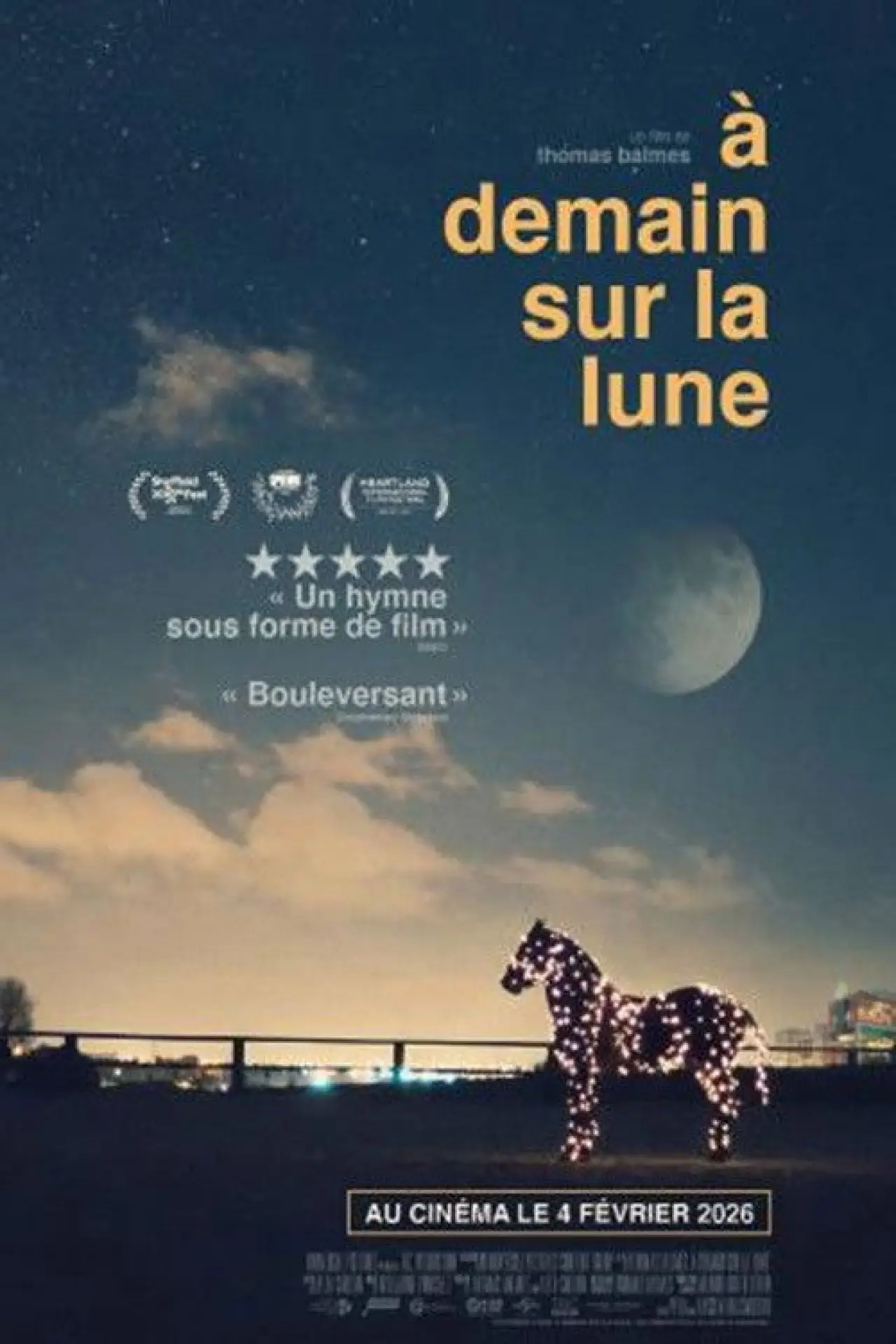 Постер к фильму "À demain sur la Lune"