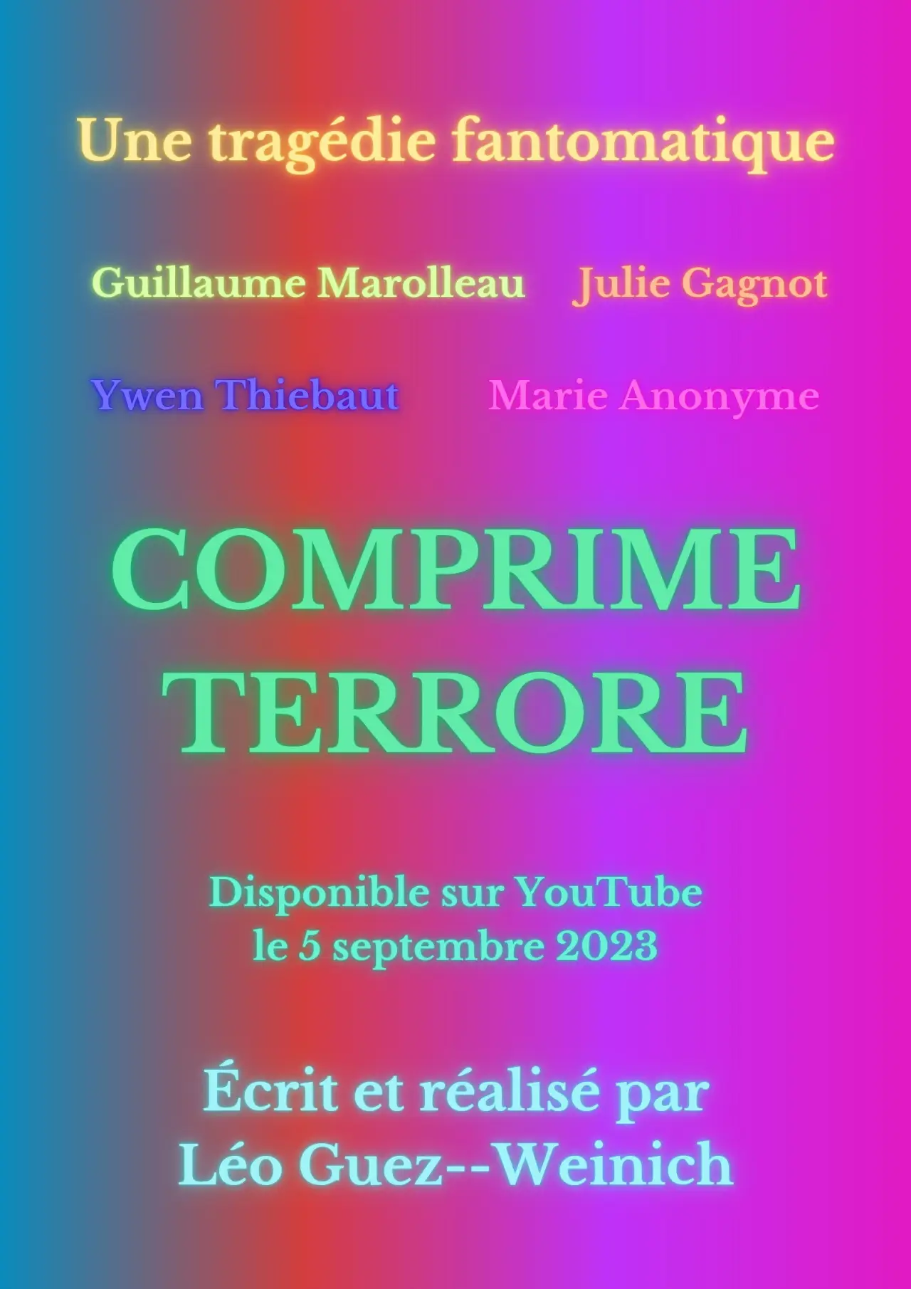 Постер к фильму "Comprime Terrore"