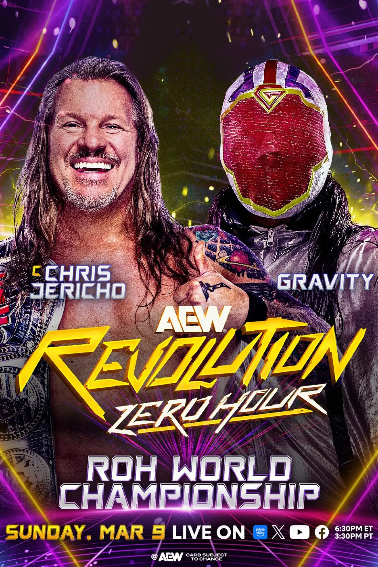 Постер к фильму "AEW Revolution 2025: Zero Hour"