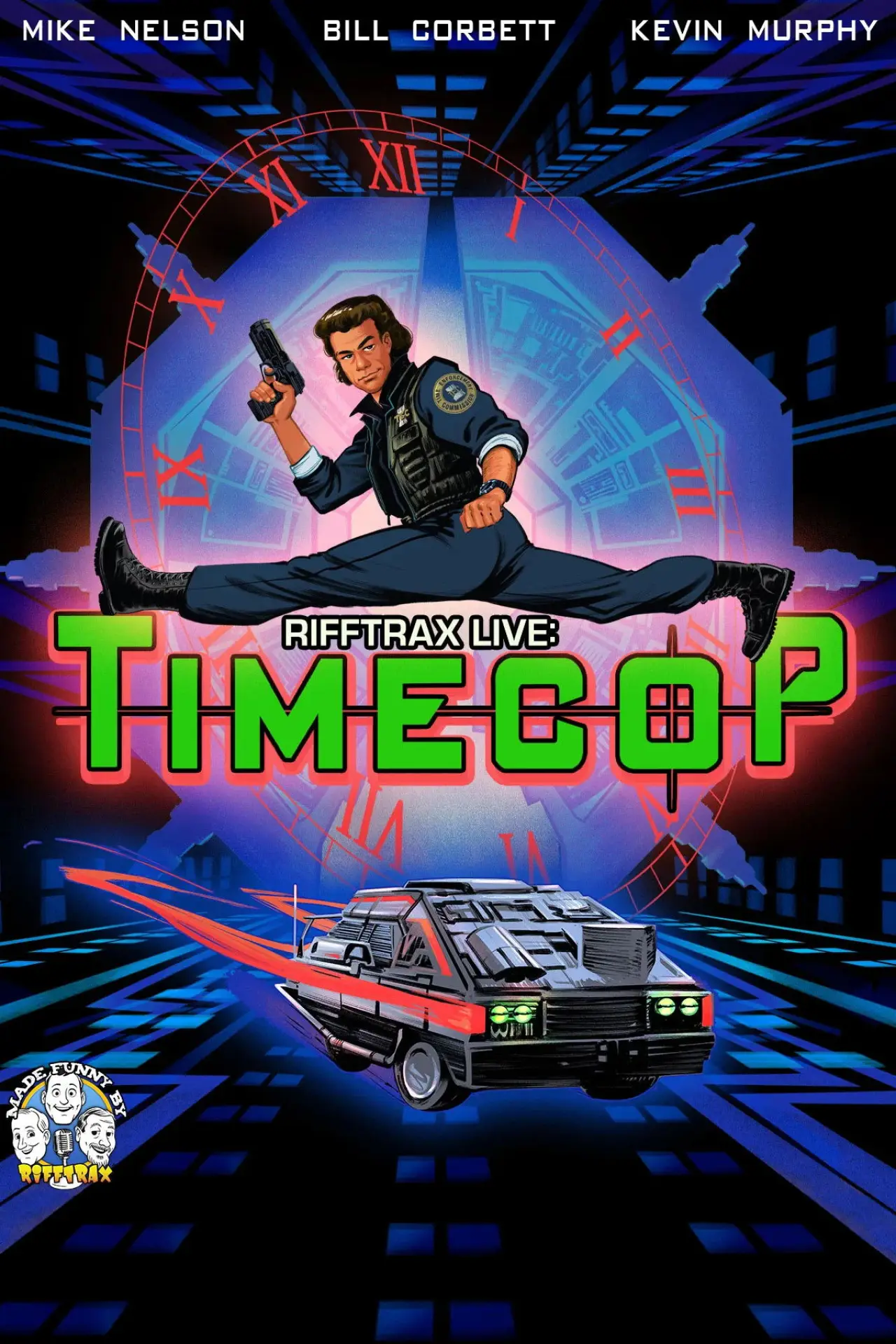 Постер к фильму "RiffTrax Live: Timecop"