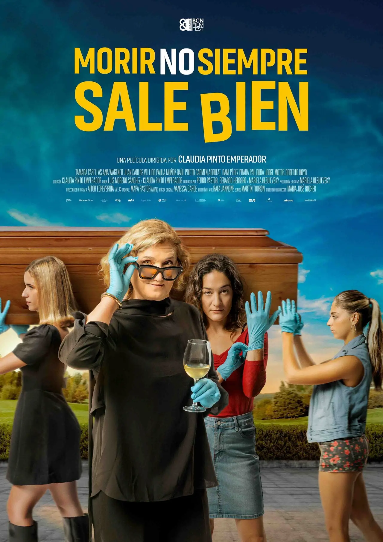 Постер к фильму "Morir no siempre sale bien"