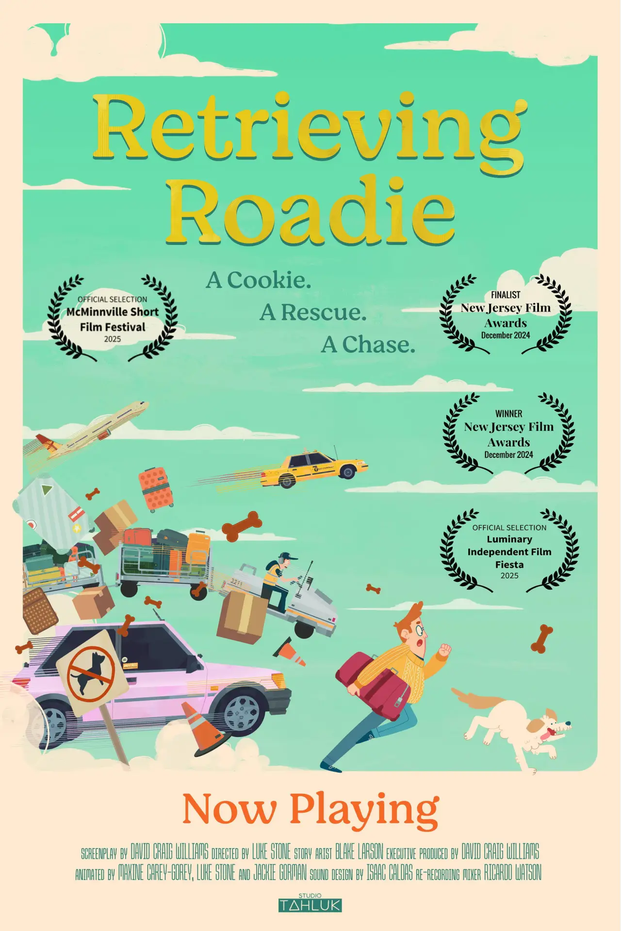 Постер к фильму "Retrieving Roadie"