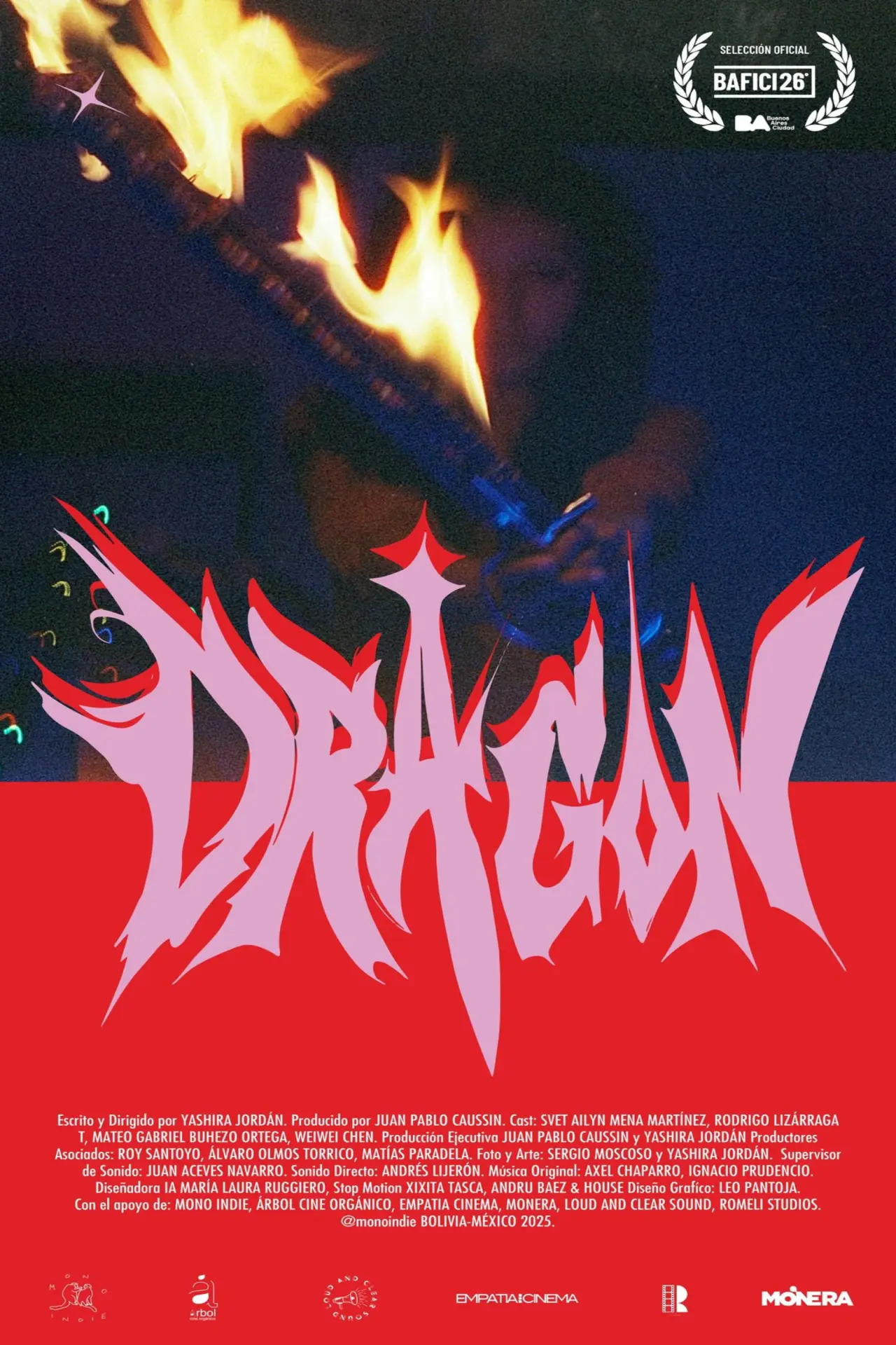Постер к фильму "Dragón"