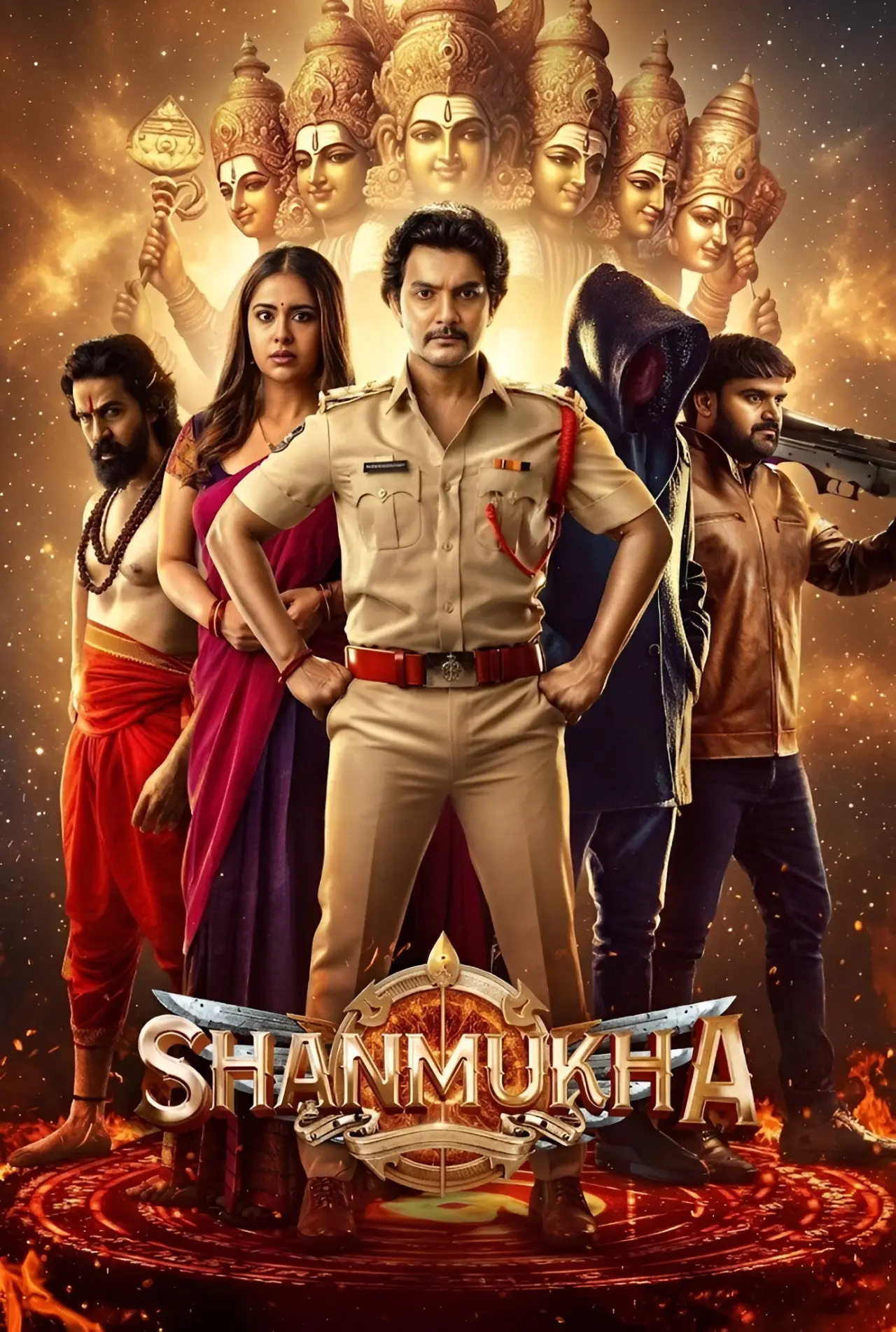 Постер к фильму "Shanmukha"